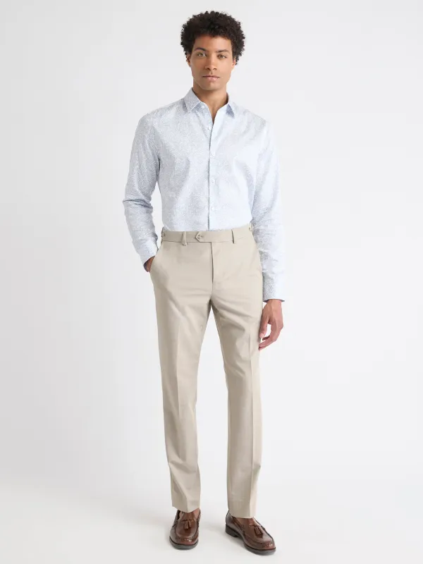 Tailored-Fit Dress Shirt with Floral Pattern sold by RW&CO.