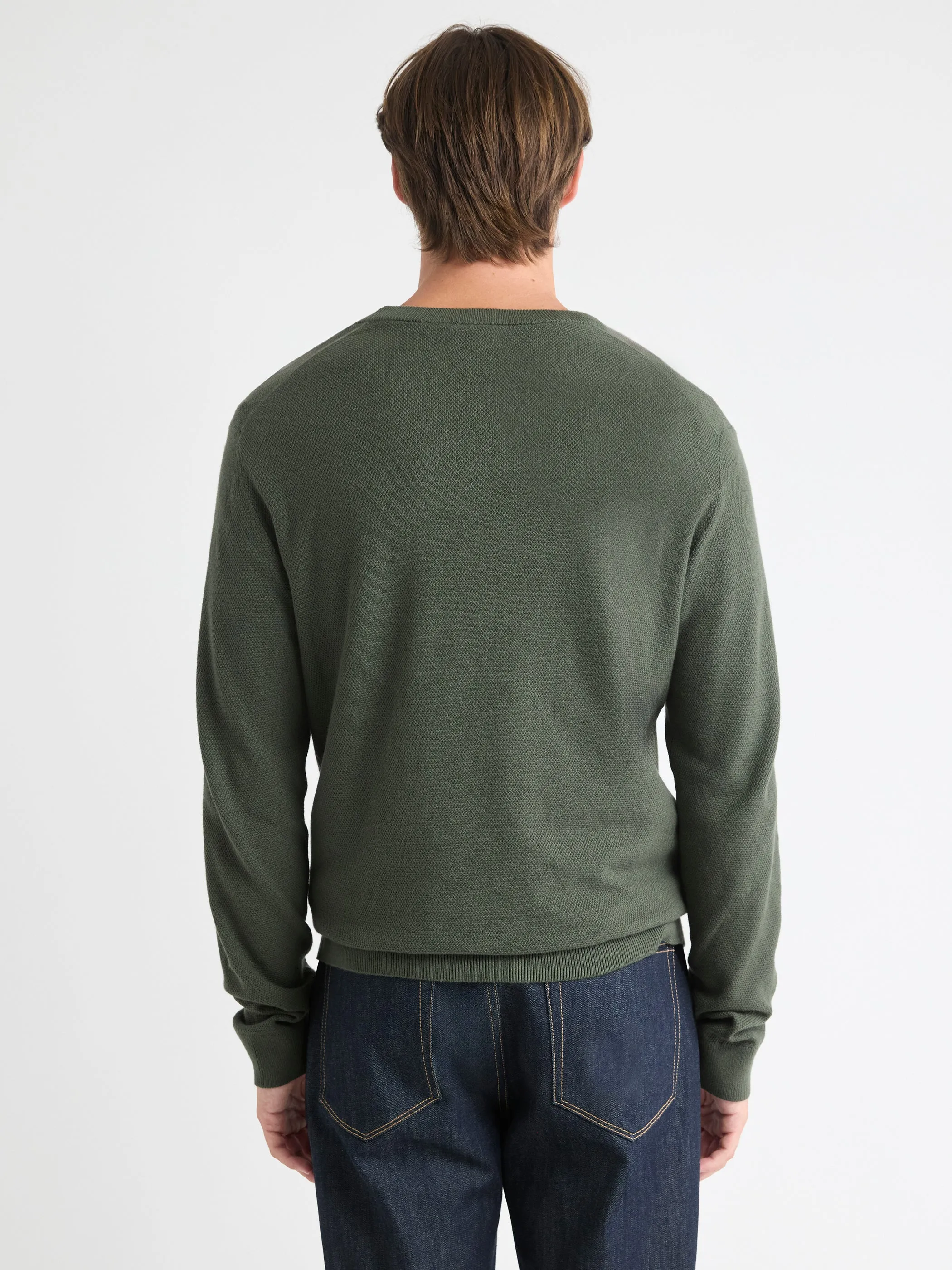 Long-Sleeve Crew-Neck Sweater sold by RW&CO. product image thumbnail 3