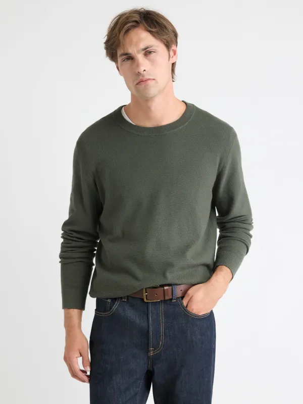 Long-Sleeve Crew-Neck Sweater made by RW&CO.