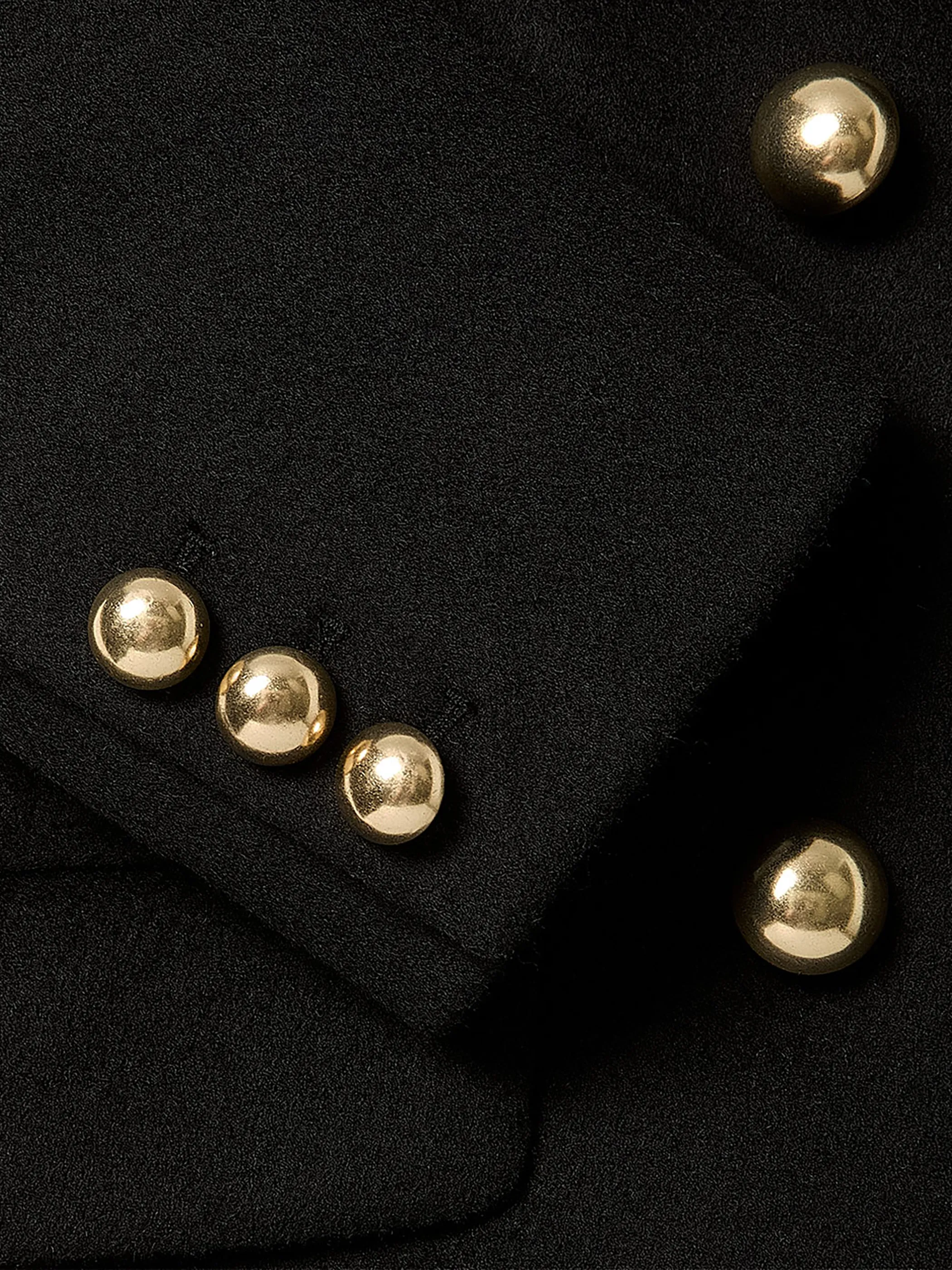 Wool-Blend Long Double-Breasted Coat sold by RW&CO. product image thumbnail 5