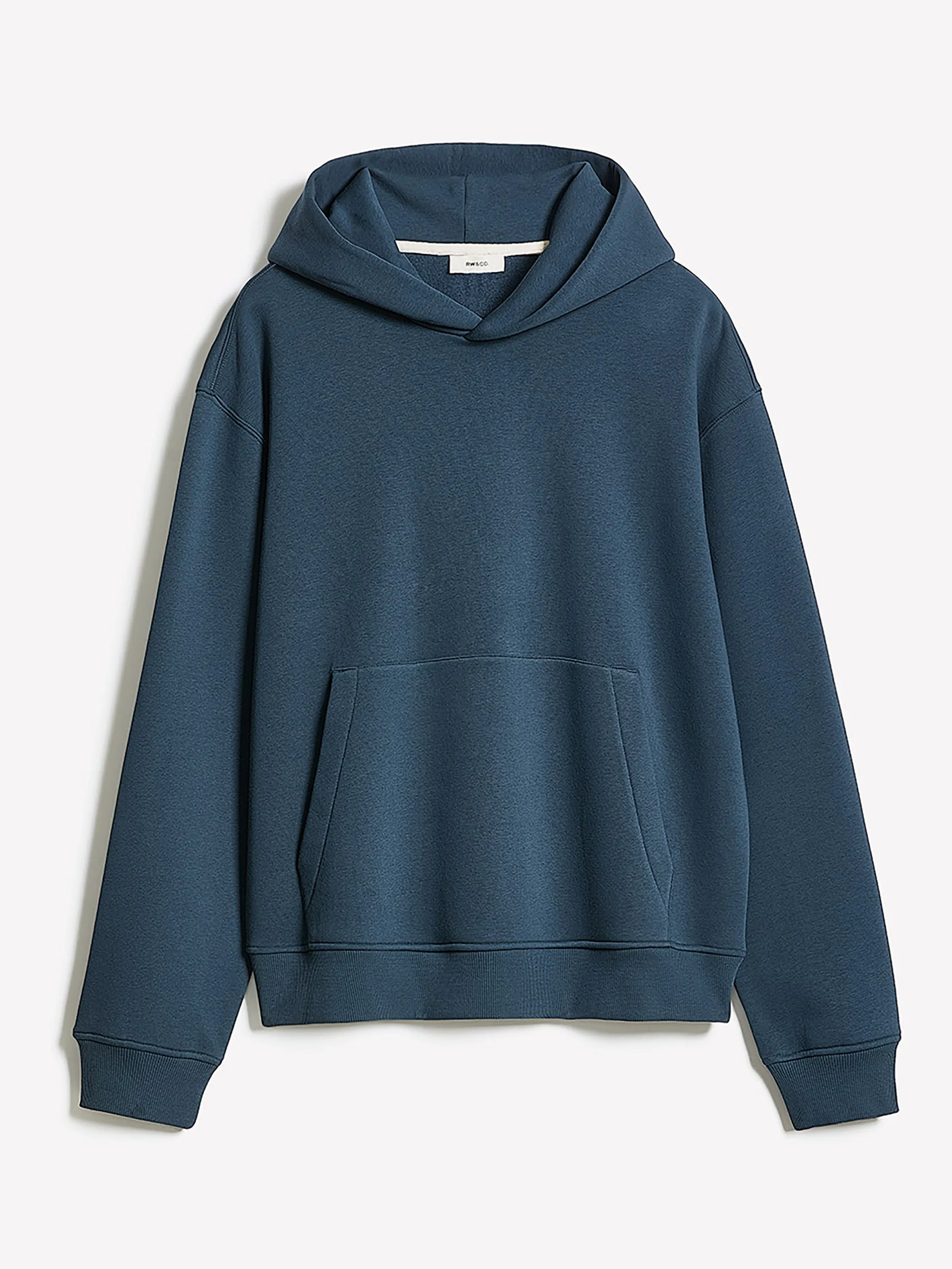 Fleece Hoodie with Kangaroo Pocket sold by RW&CO. product image thumbnail 4