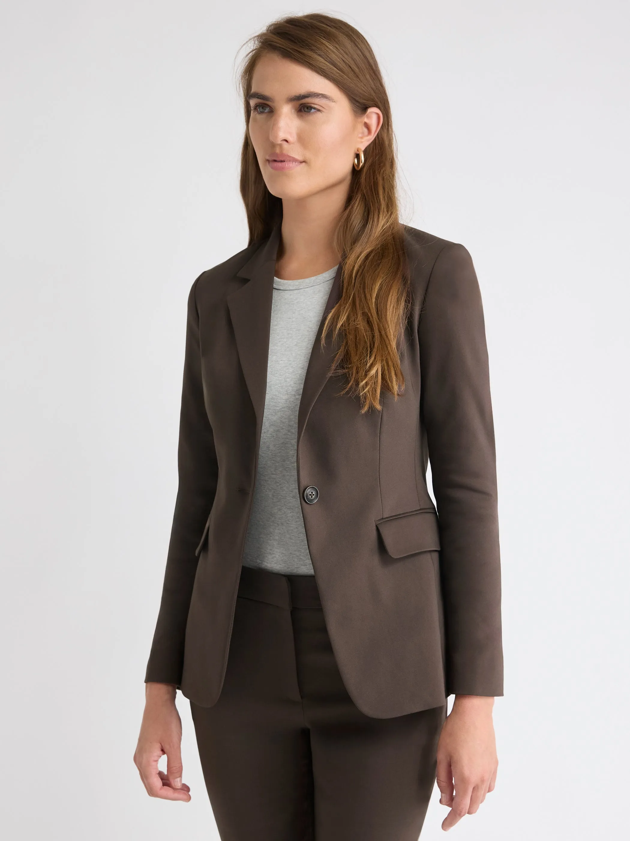 Limitless One-Button Fitted Blazer sold by RW&CO.