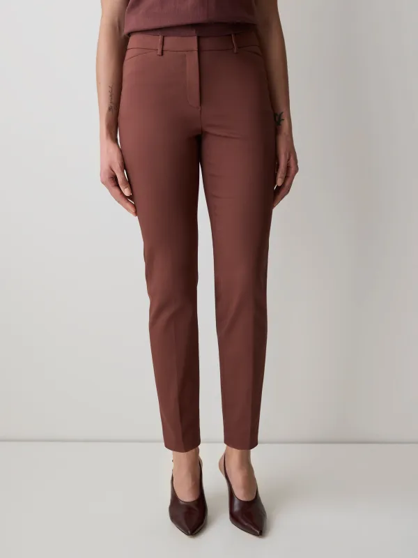 Limitless Mid-Rise Slim-Leg Signature Pant sold by RW&CO.