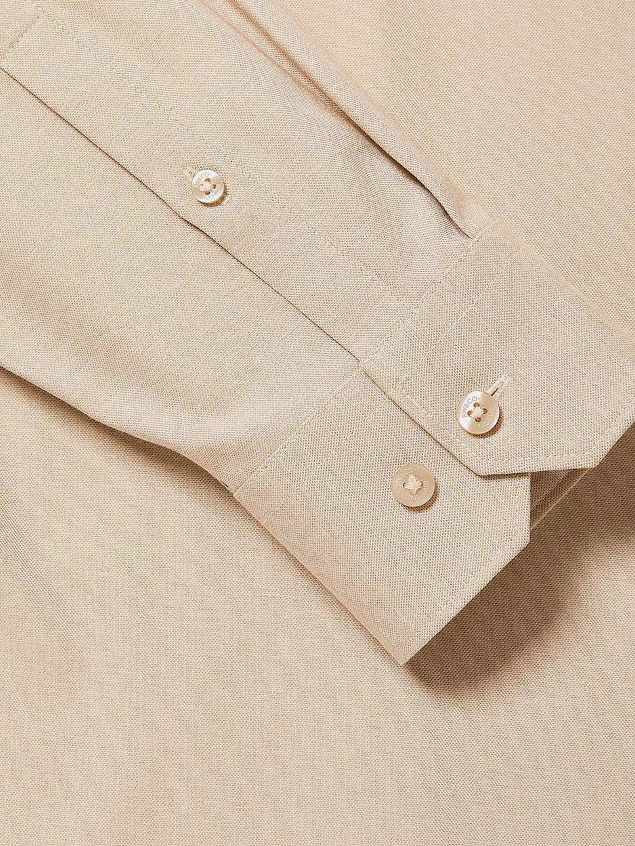 Slim-Fit Knit-Like Dress Shirt sold by RW&CO. product image thumbnail 5