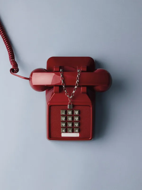 Stainless Steel Necklace with Lock Pendant sold by RW&CO.