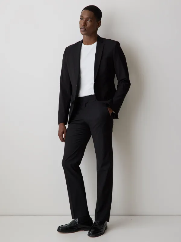 Essential Tailored Fit Wool-Blend Suit Blazer sold by RW&CO.