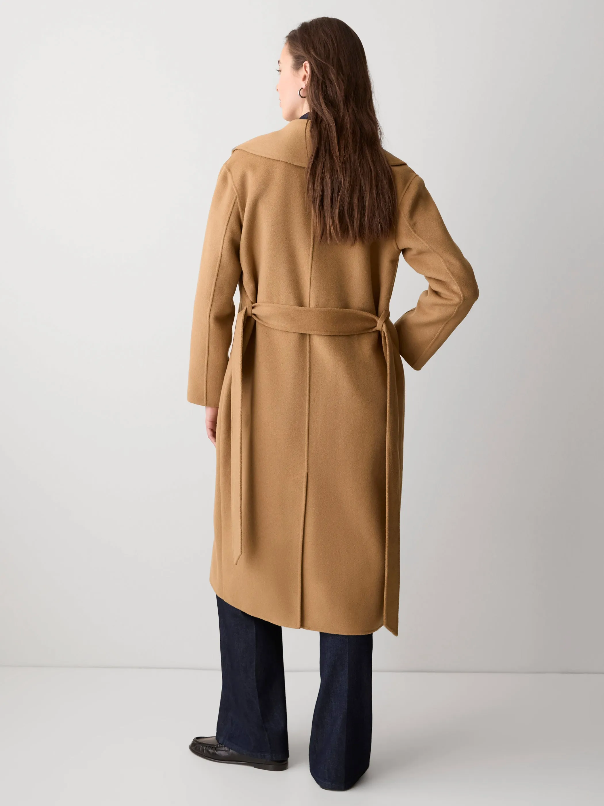 Double Face Long Coat with Belt sold by RW&CO. product image thumbnail 3