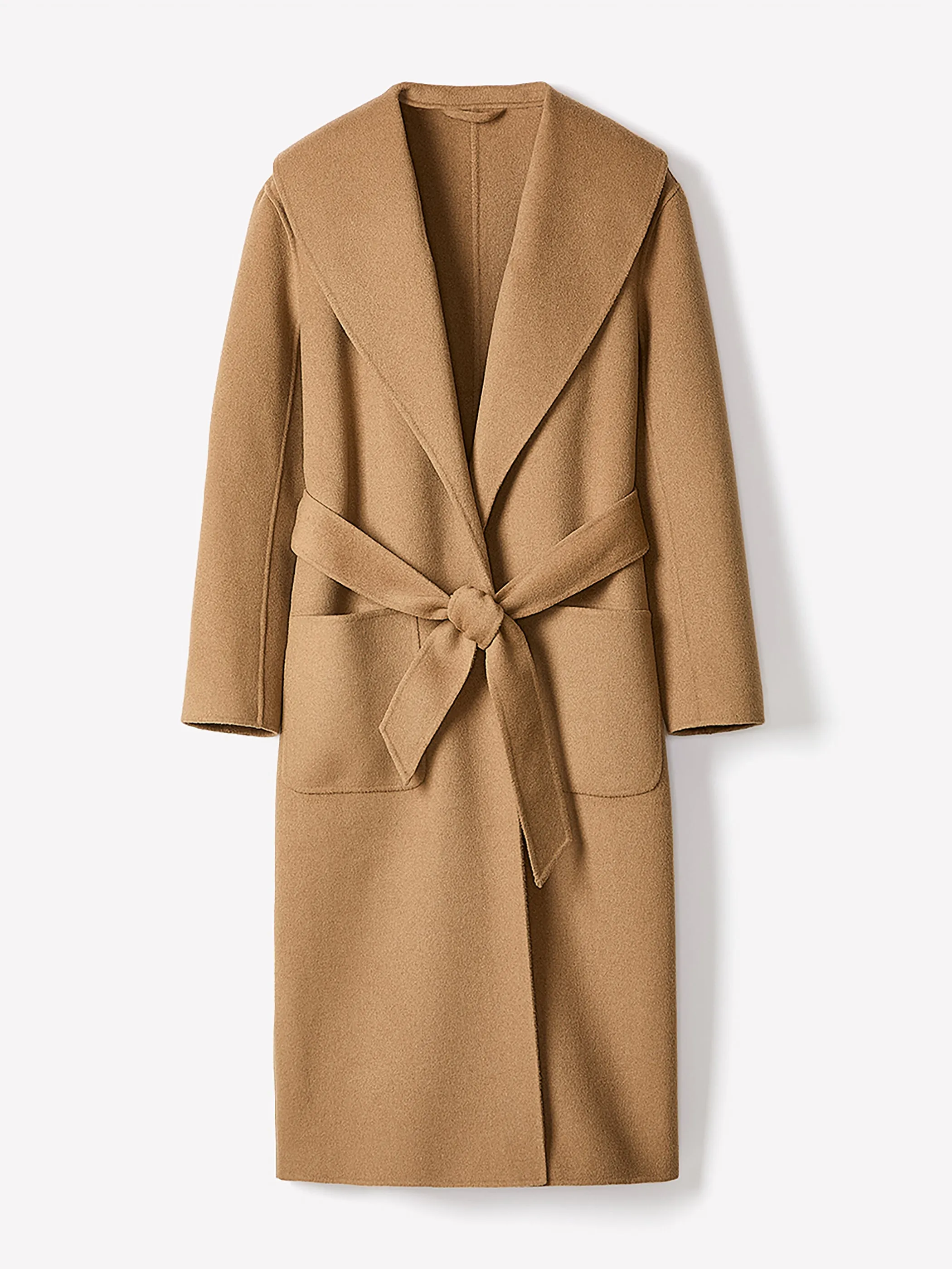 Double Face Long Coat with Belt sold by RW&CO. product image thumbnail 4