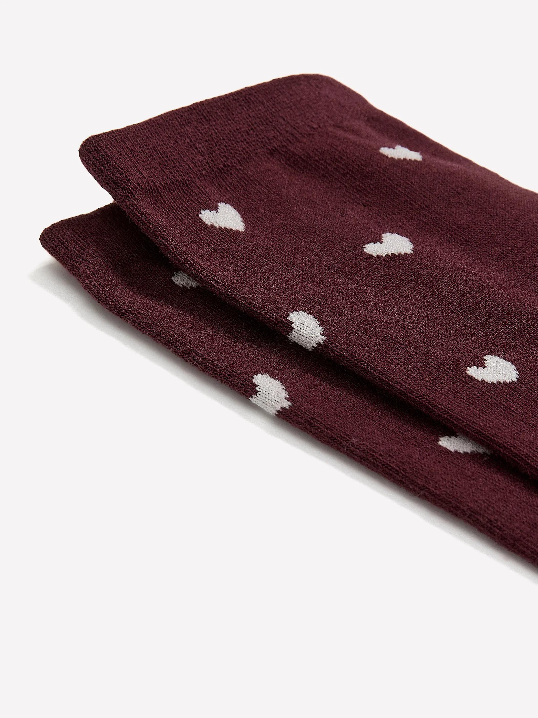 Crew Socks with Tiny Hearts sold by RW&CO. product image thumbnail 2