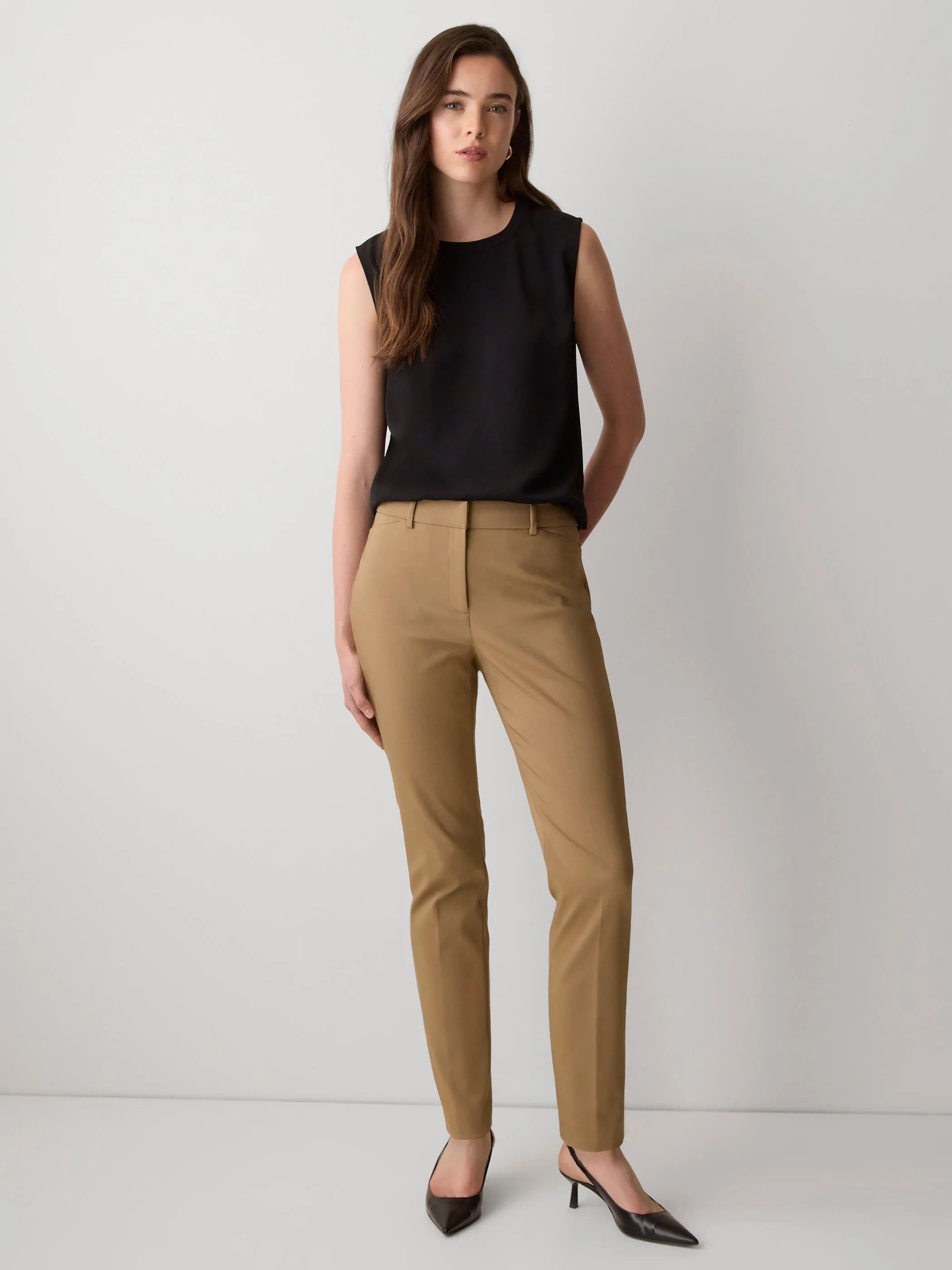 Crew-Neck Satin Cami sold by RW&CO. product image thumbnail 2