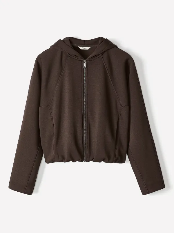 Hooded Ballon Cardigan sold by RW&CO.