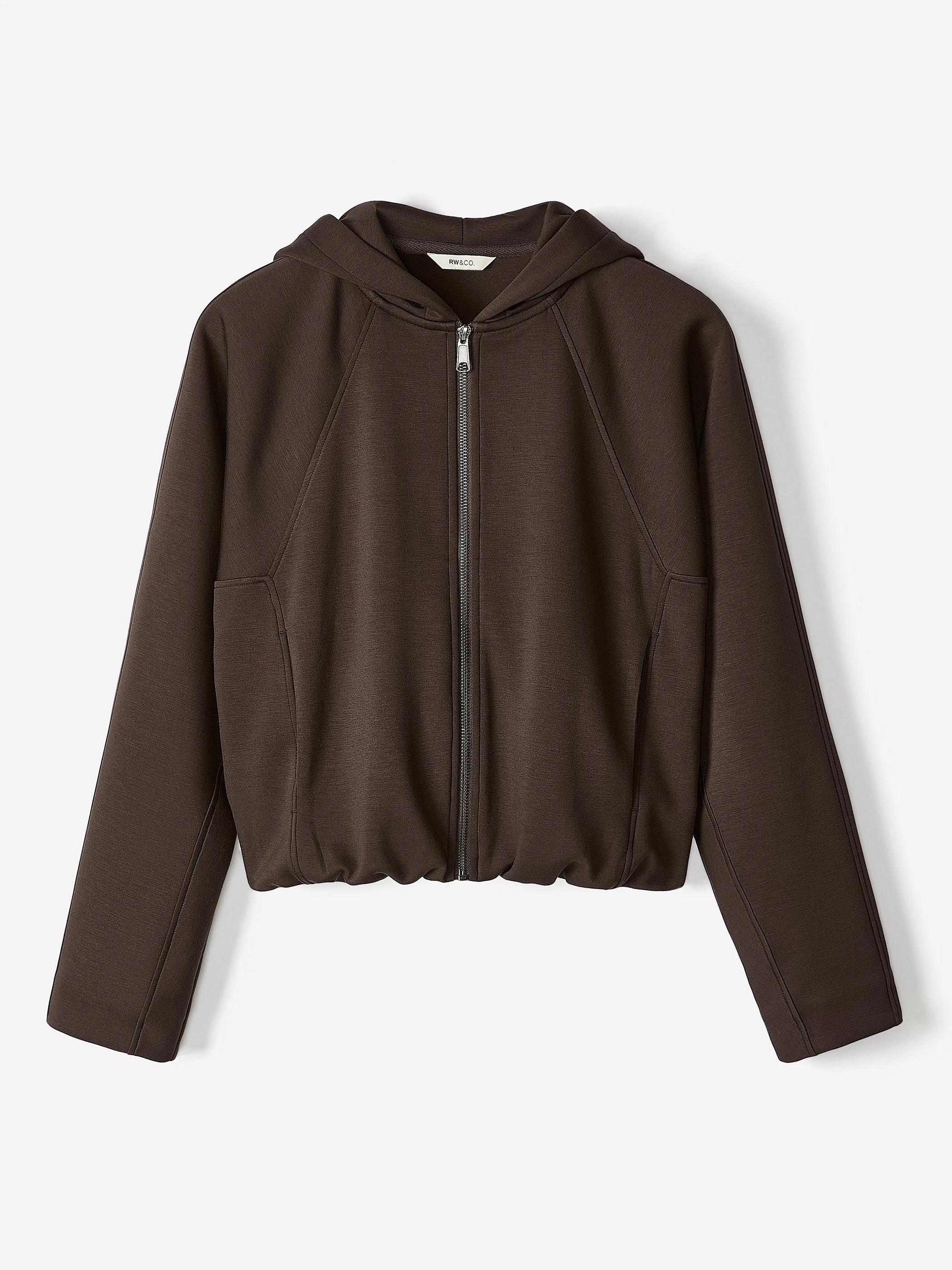 Hooded Ballon Cardigan sold by RW&CO.