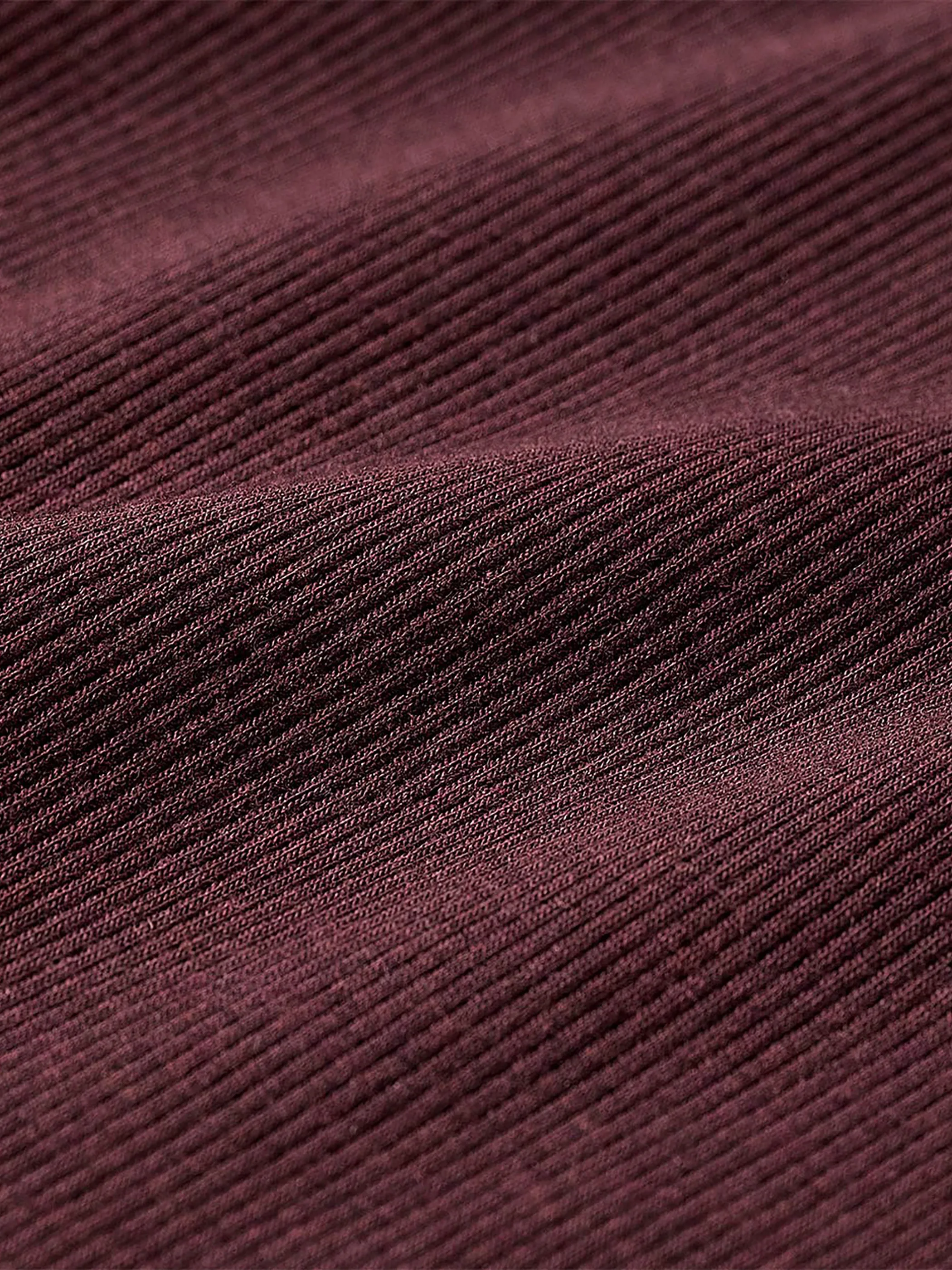 Long-Sleeve Crew-Neck Fitted Ribbed Tee sold by RW&CO. product image thumbnail 4