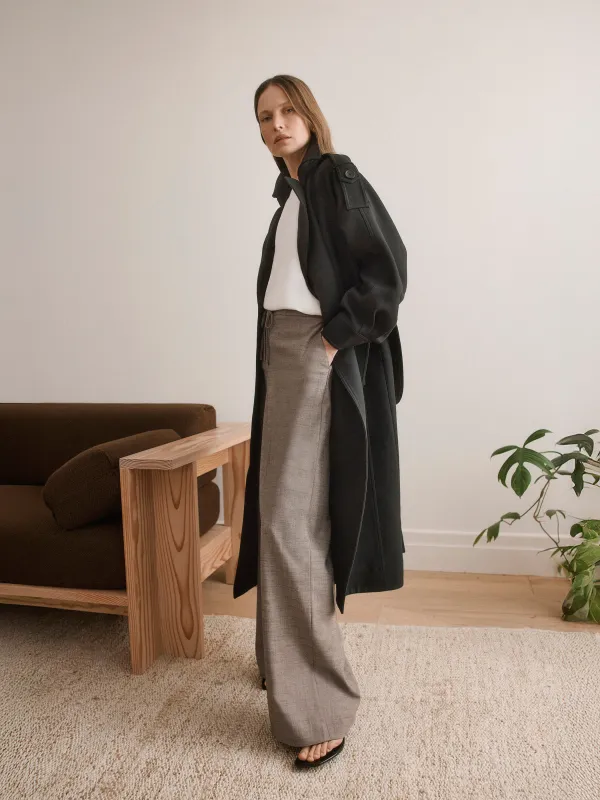 Double-Breasted Trench Coat with Belt sold by RW&CO.