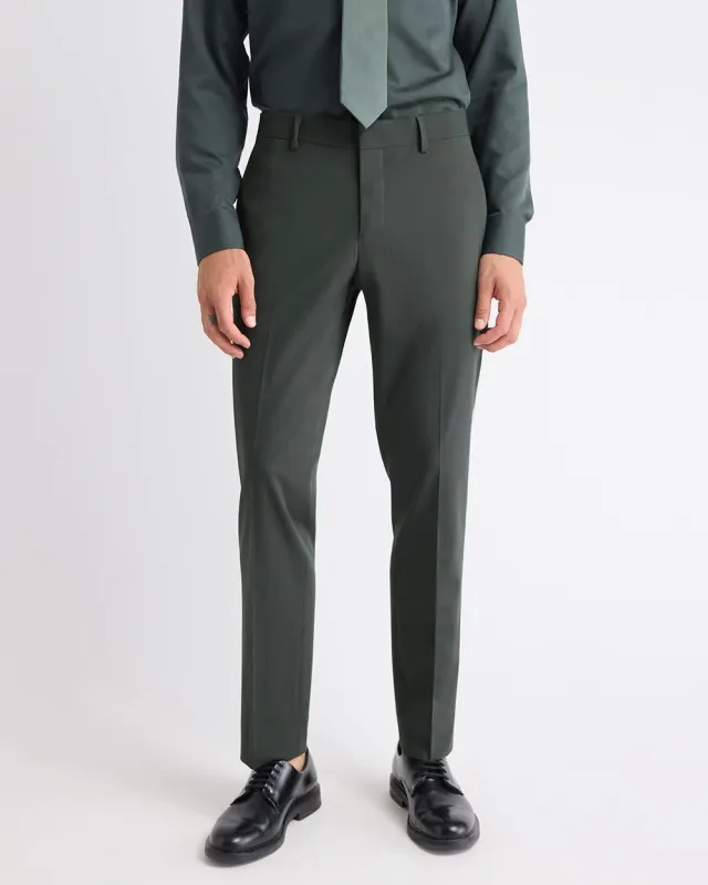 Slim-Fit Dark Green Suit Pant sold by RW&CO.