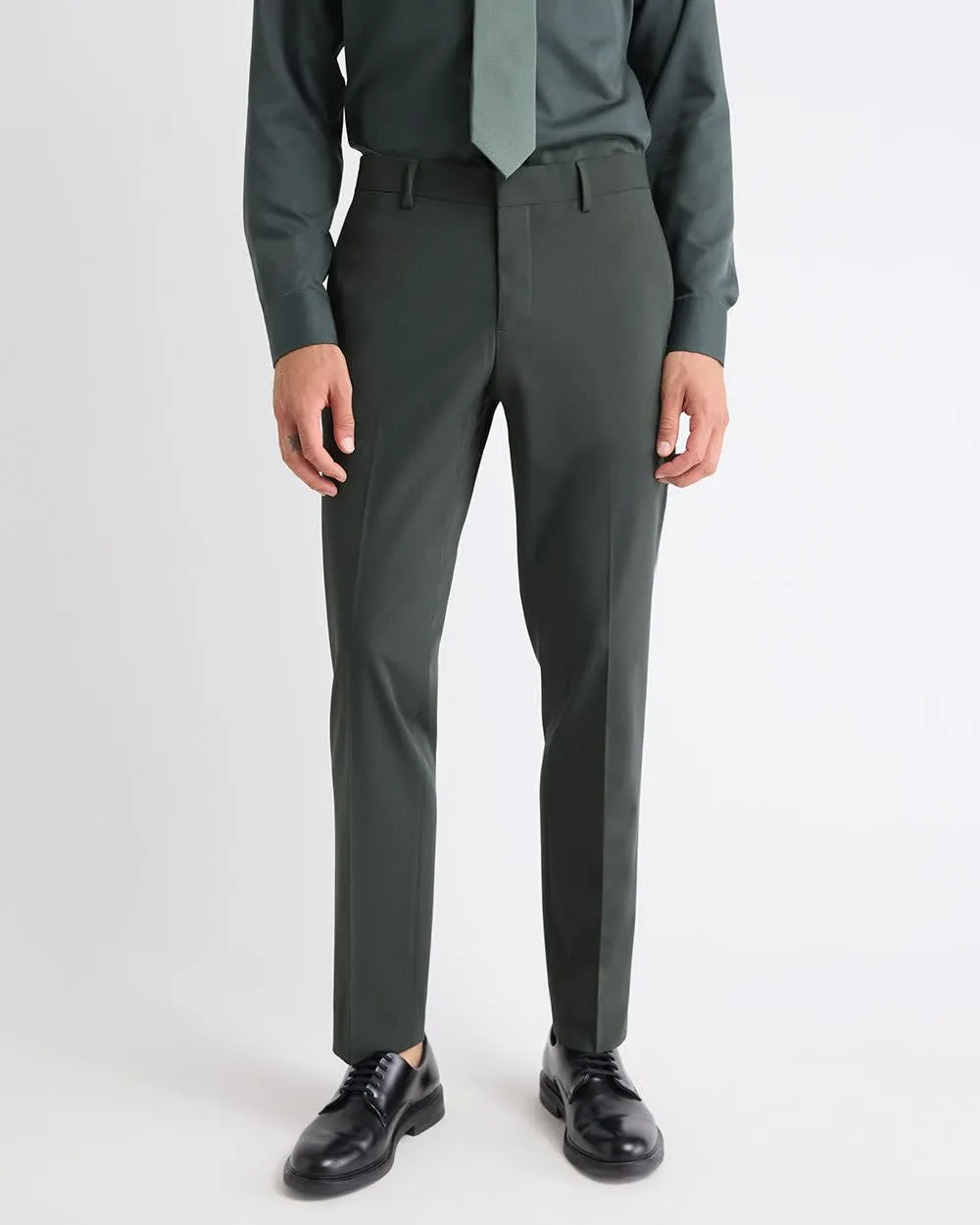 Slim-Fit Dark Green Suit Pant sold by RW&CO.