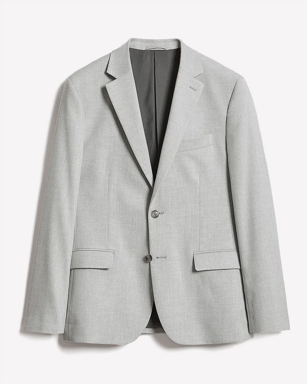 Essential Slim Fit Light Grey Suit Blazer sold by RW&CO. product image thumbnail 4