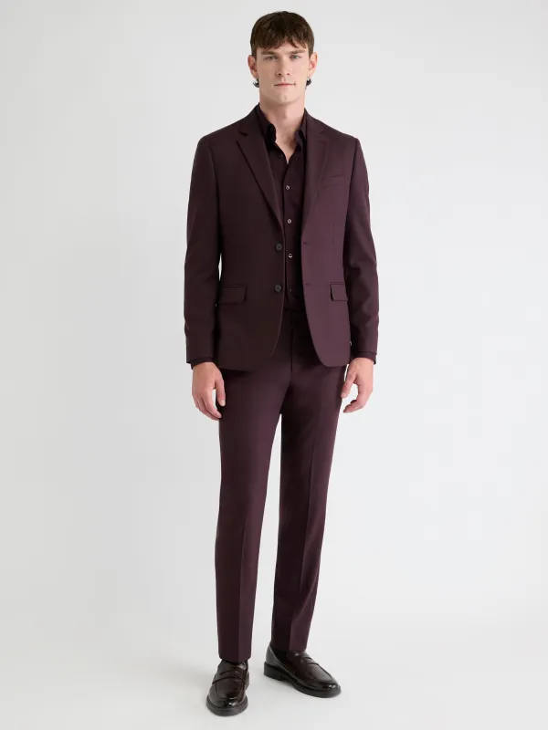 Slim-Fit Fig Suit Blazer sold by RW&CO.