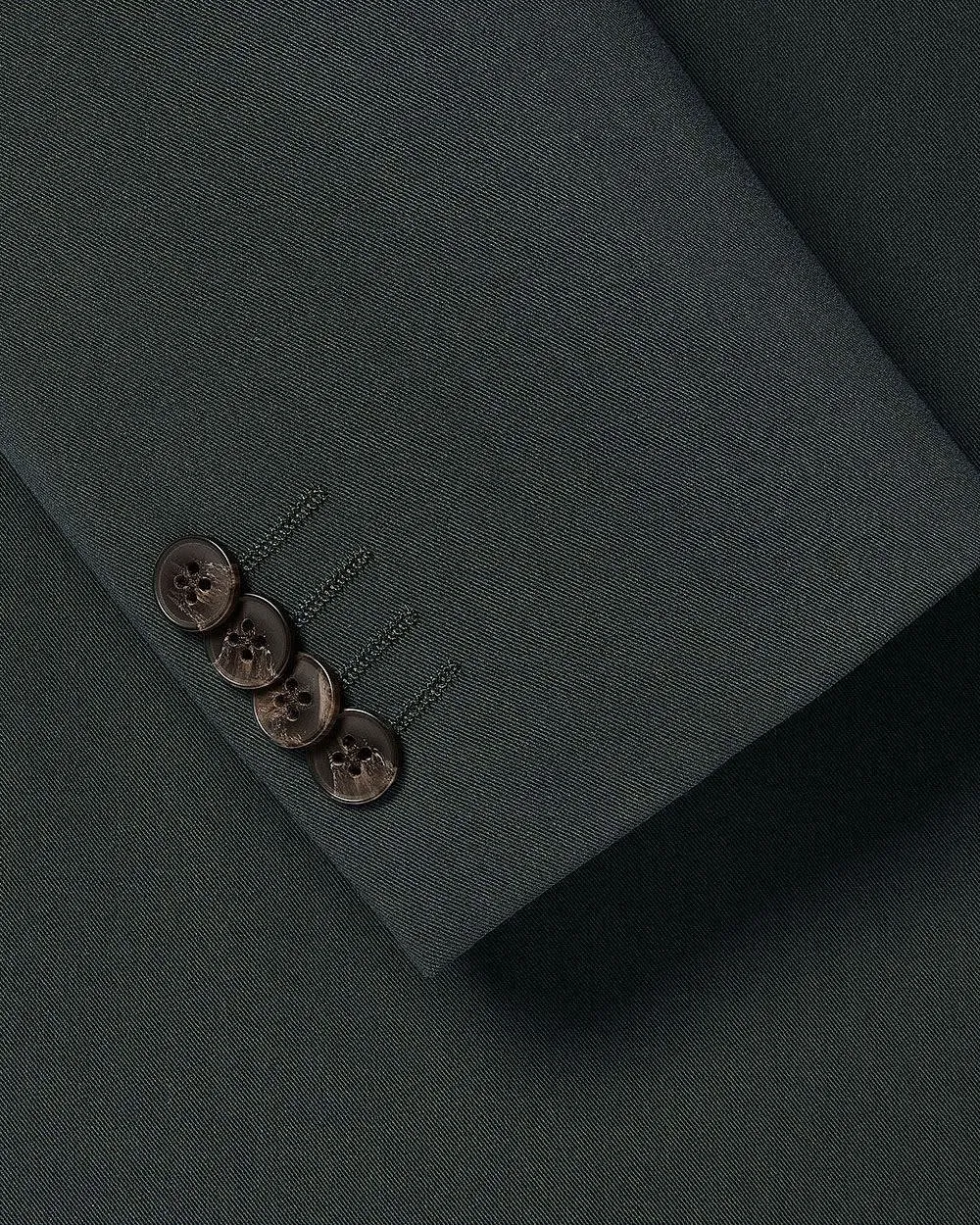 Slim-Fit Dark Green Suit Blazer sold by RW&CO. product image thumbnail 5