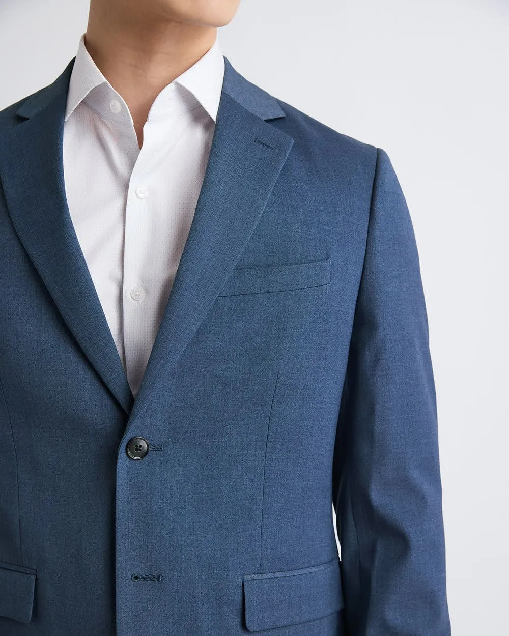 Slim Fit Blue Suit Blazer sold by RW&CO. product image thumbnail 5
