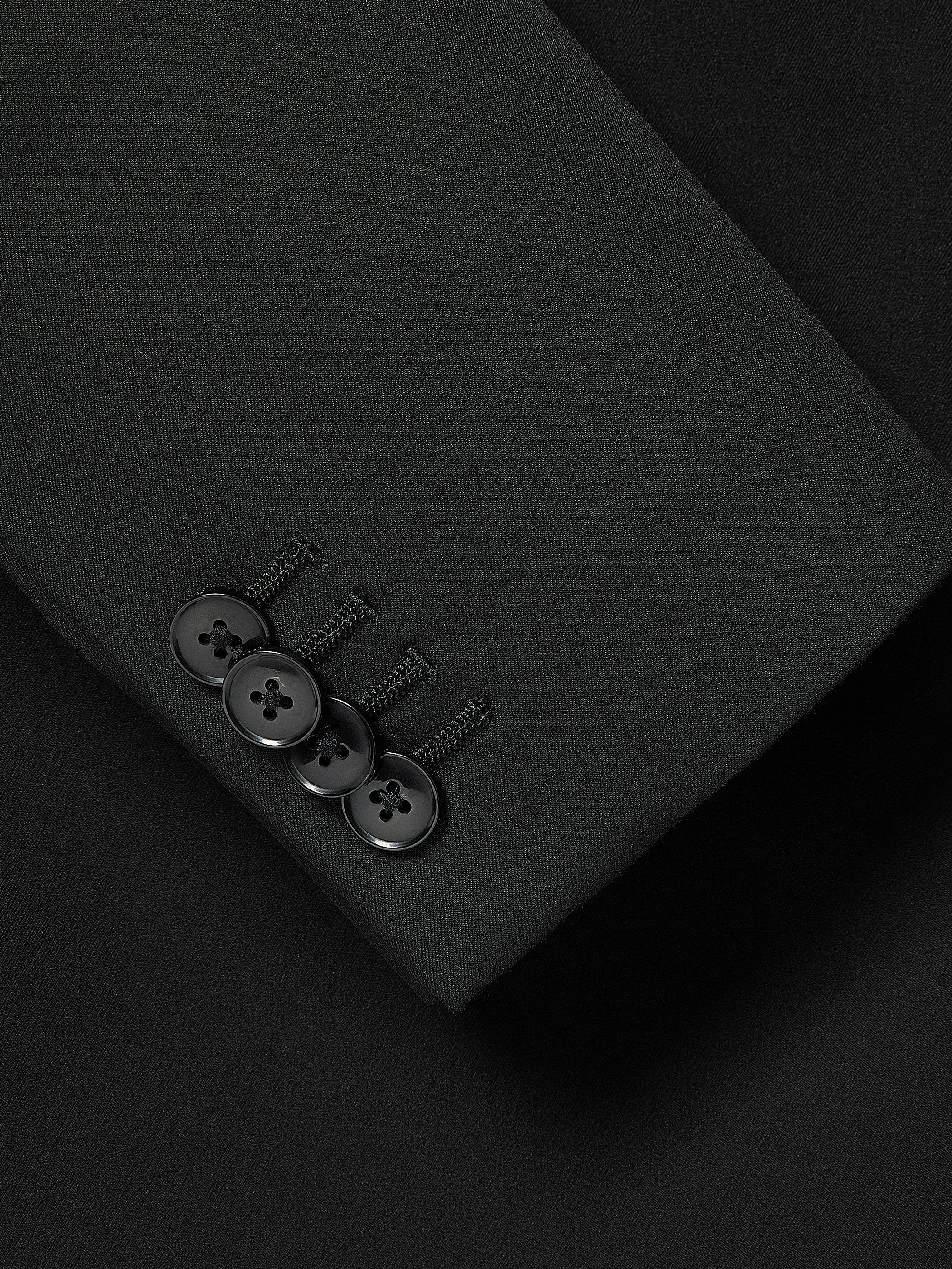 Black Slim Fit E-Tech Blazer sold by RW&CO. product image thumbnail 5