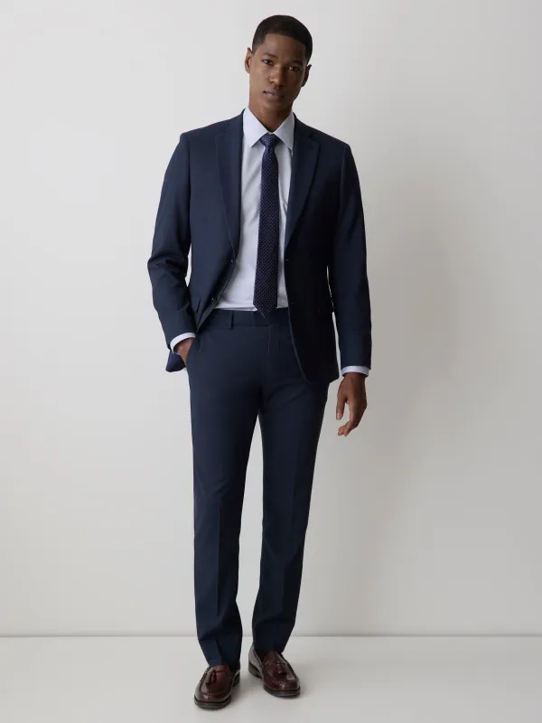 Essential Slim Fit Navy Suit Blazer sold by RW&CO.