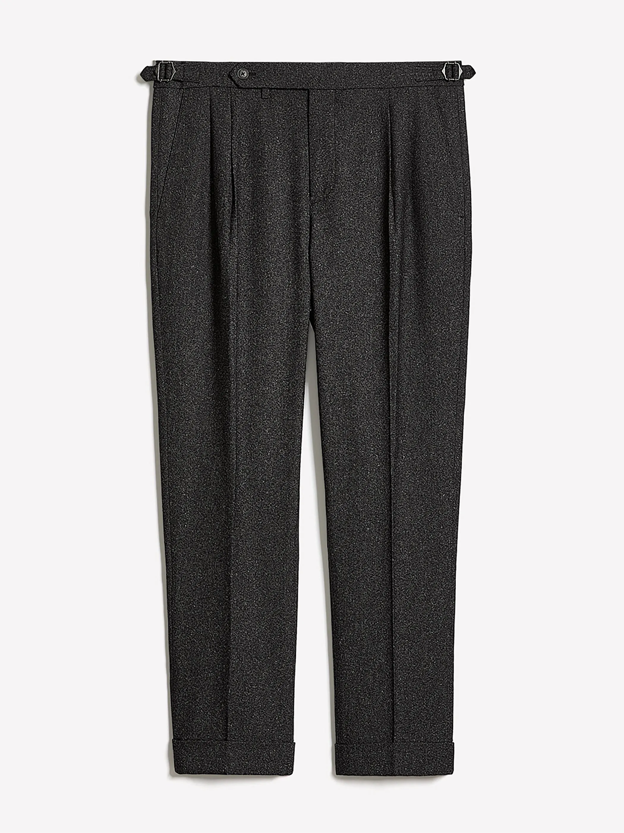 Tweed-Effect Tapered-Leg Pant sold by RW&CO. product image thumbnail 4