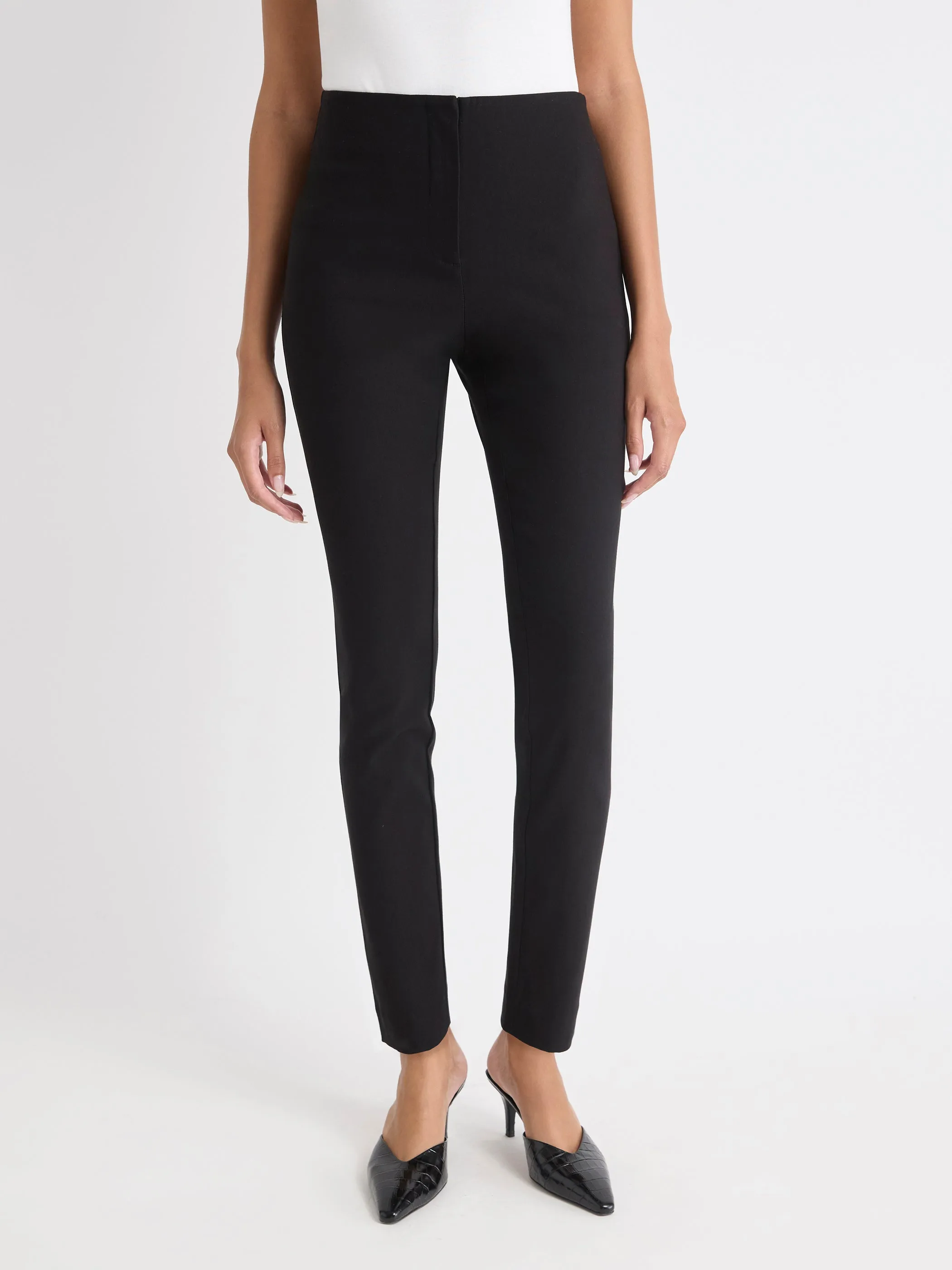 High-Rise City Legging Ankle Pant sold by RW&CO. product image thumbnail 2