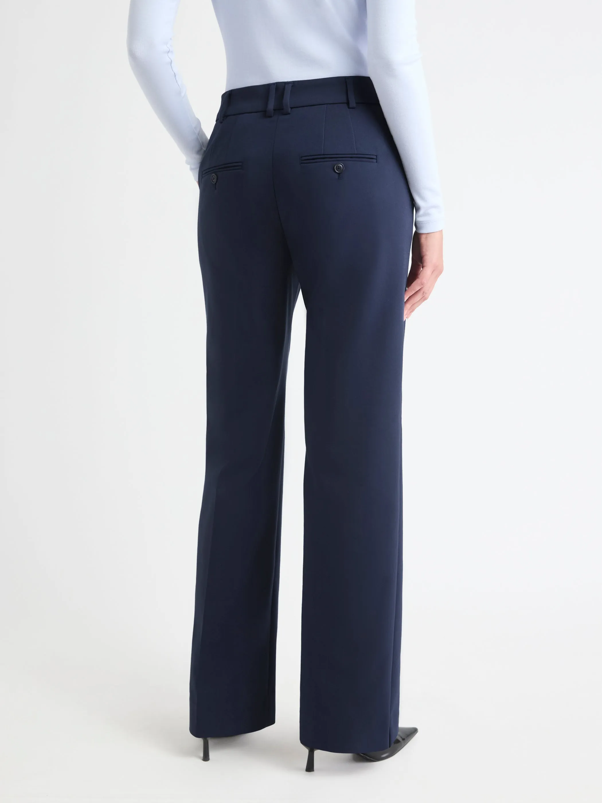 Limitless High-Rise Wide-Leg Signature Fit Pant sold by RW&CO. product image thumbnail 3