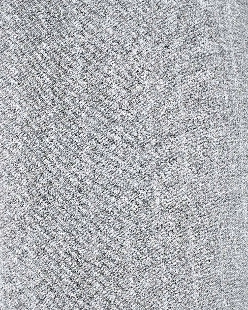 Pleated Tapered-Leg Striped Suit Pant sold by RW&CO. product image thumbnail 5