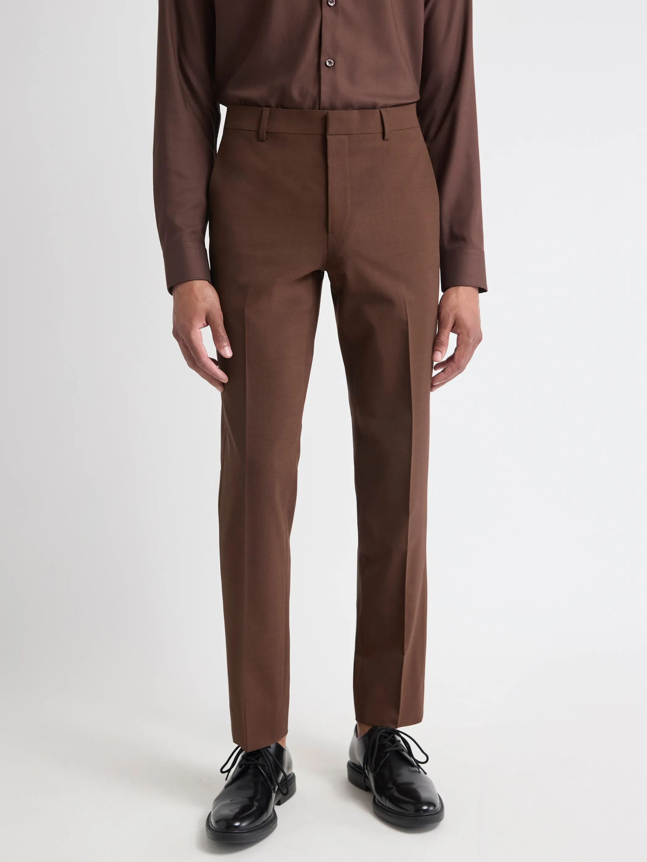 Slim-Fit Wool Suit Pant sold by RW&CO. product image thumbnail 2