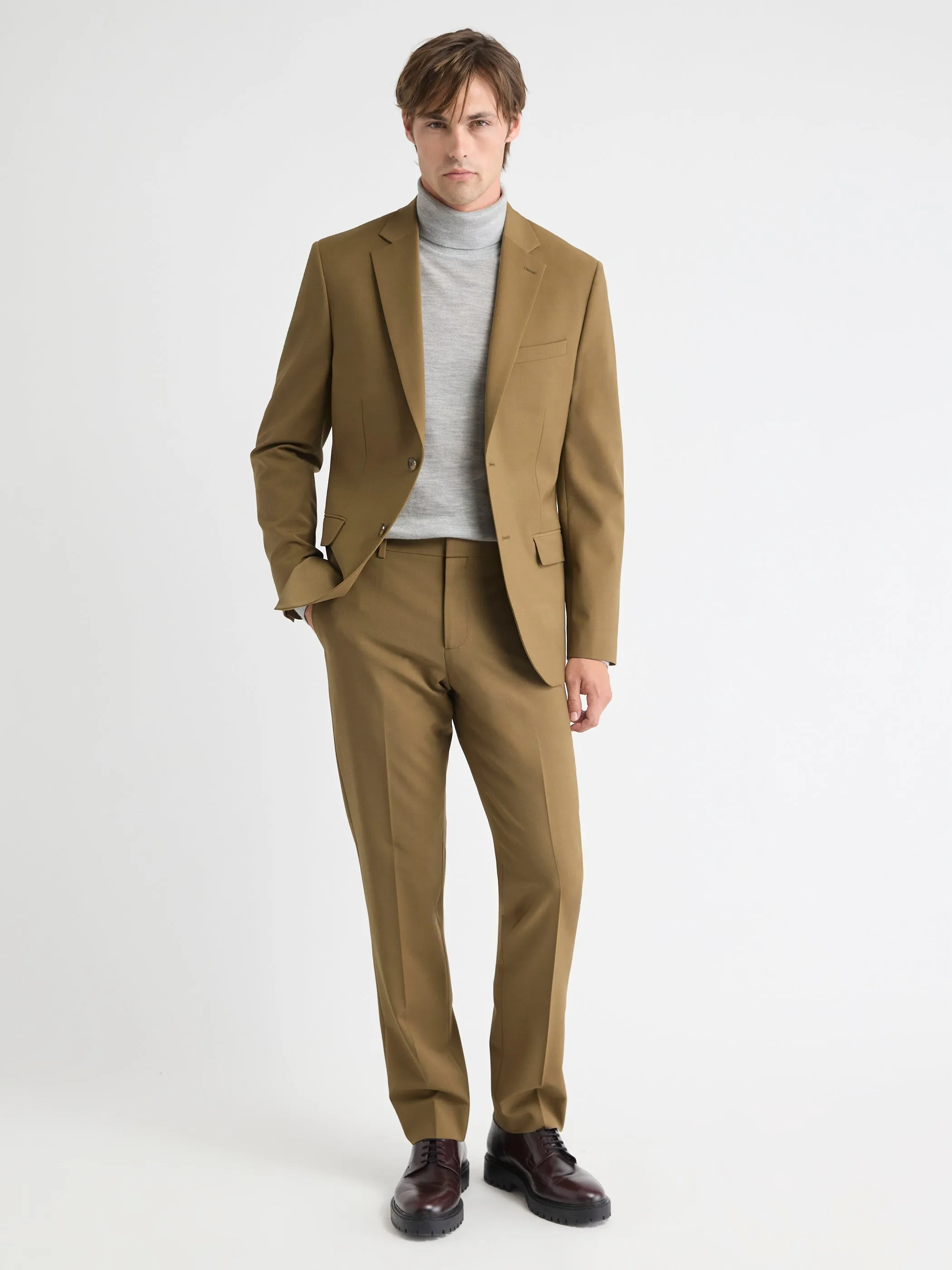 Slim-Fit Wool Suit Pant sold by RW&CO.