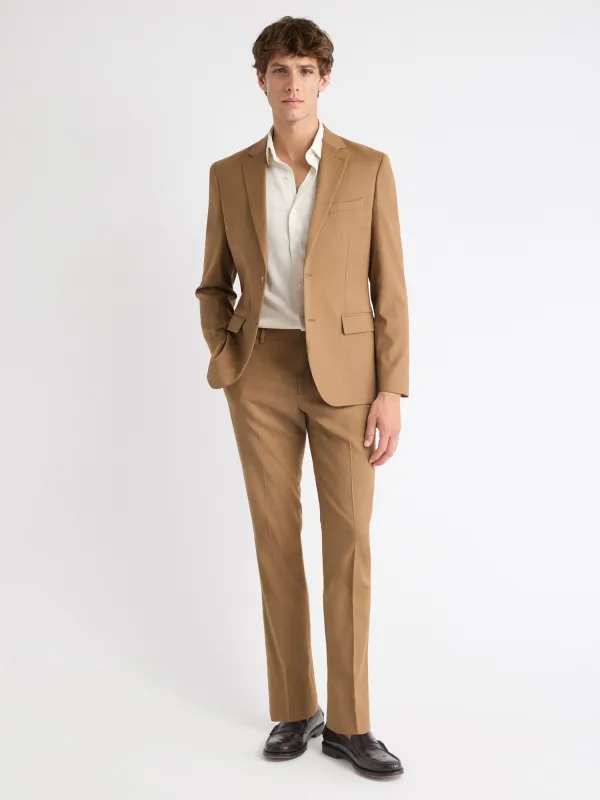 Slim-Fit Golden Brown Suit Pant sold by RW&CO.