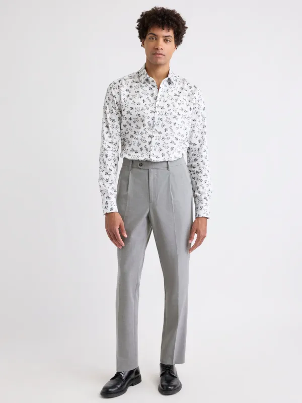 Tailored Fit Dress Shirt with Floral Pattern sold by RW&CO.