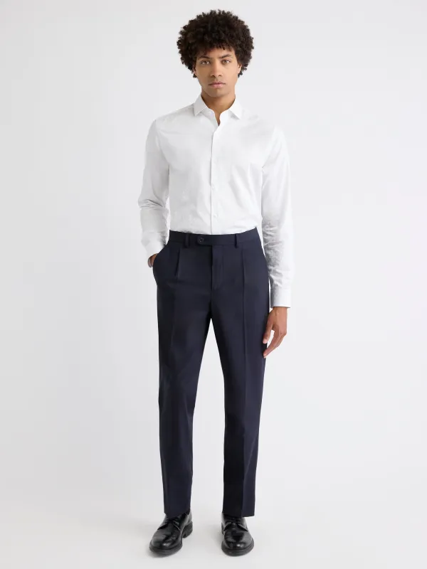 Tailored-Fit Dress Shirt with Micro Geo Print sold by RW&CO.