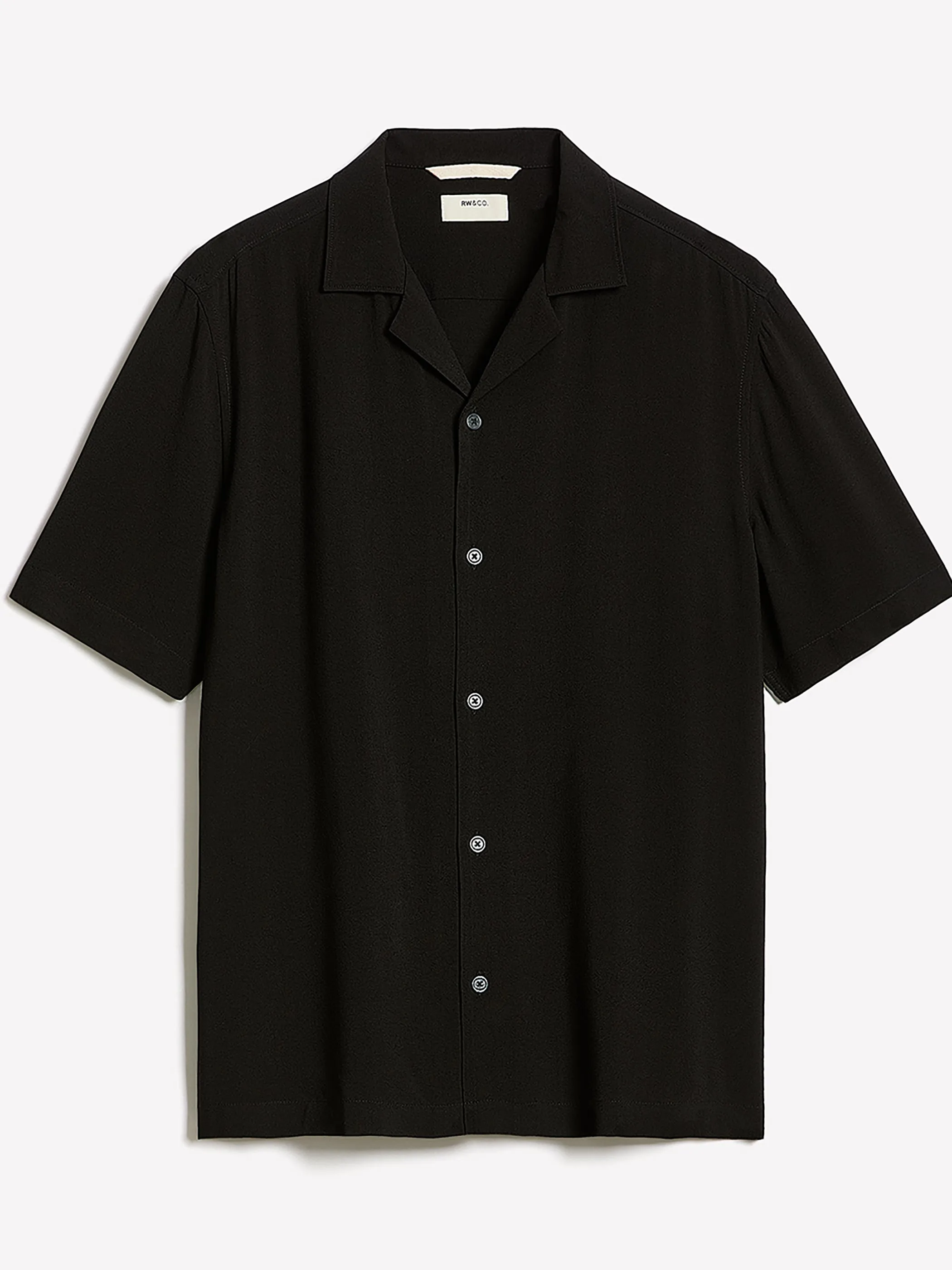 Short-Sleeve Shirt with Camp Collar sold by RW&CO. product image thumbnail 4
