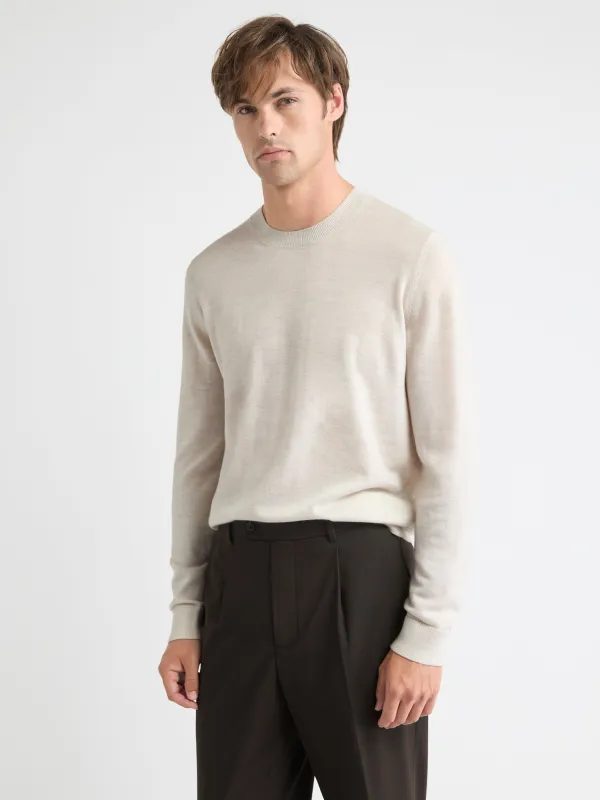 Merino Wool Crew Neck Sweater sold by RW&CO.