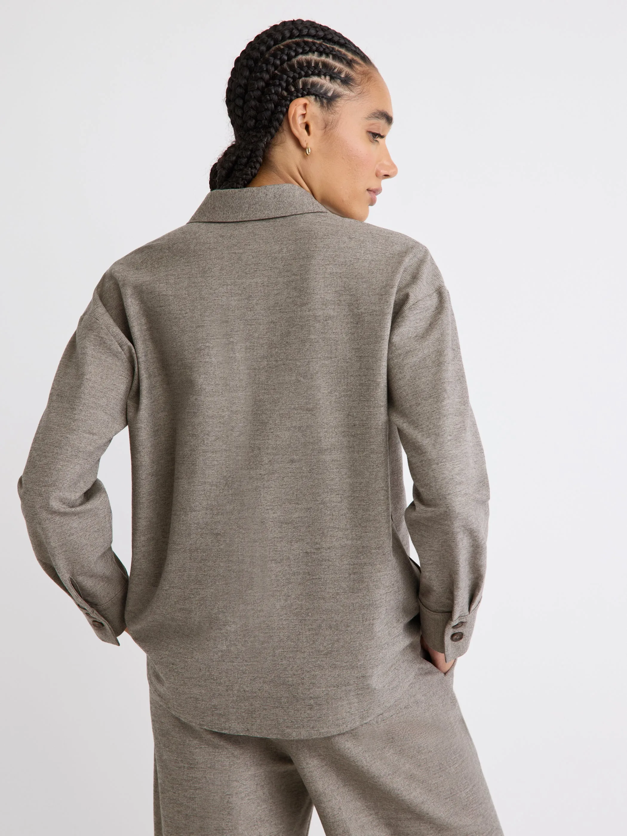 Long-Sleeve Buttoned-Down Blouse sold by RW&CO. product image thumbnail 3