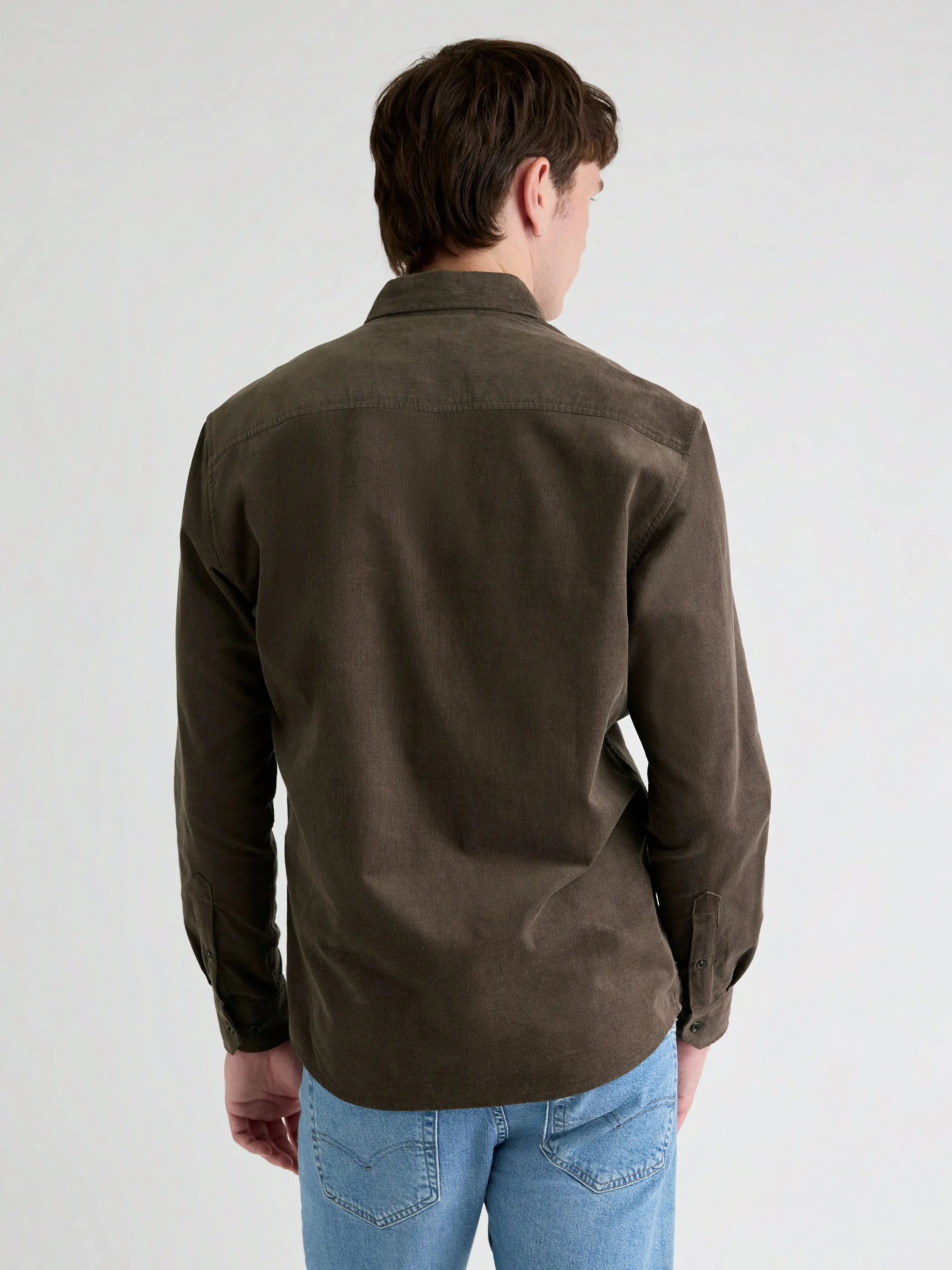 Regular Fit Corduroy Shirt sold by RW&CO. product image thumbnail 3