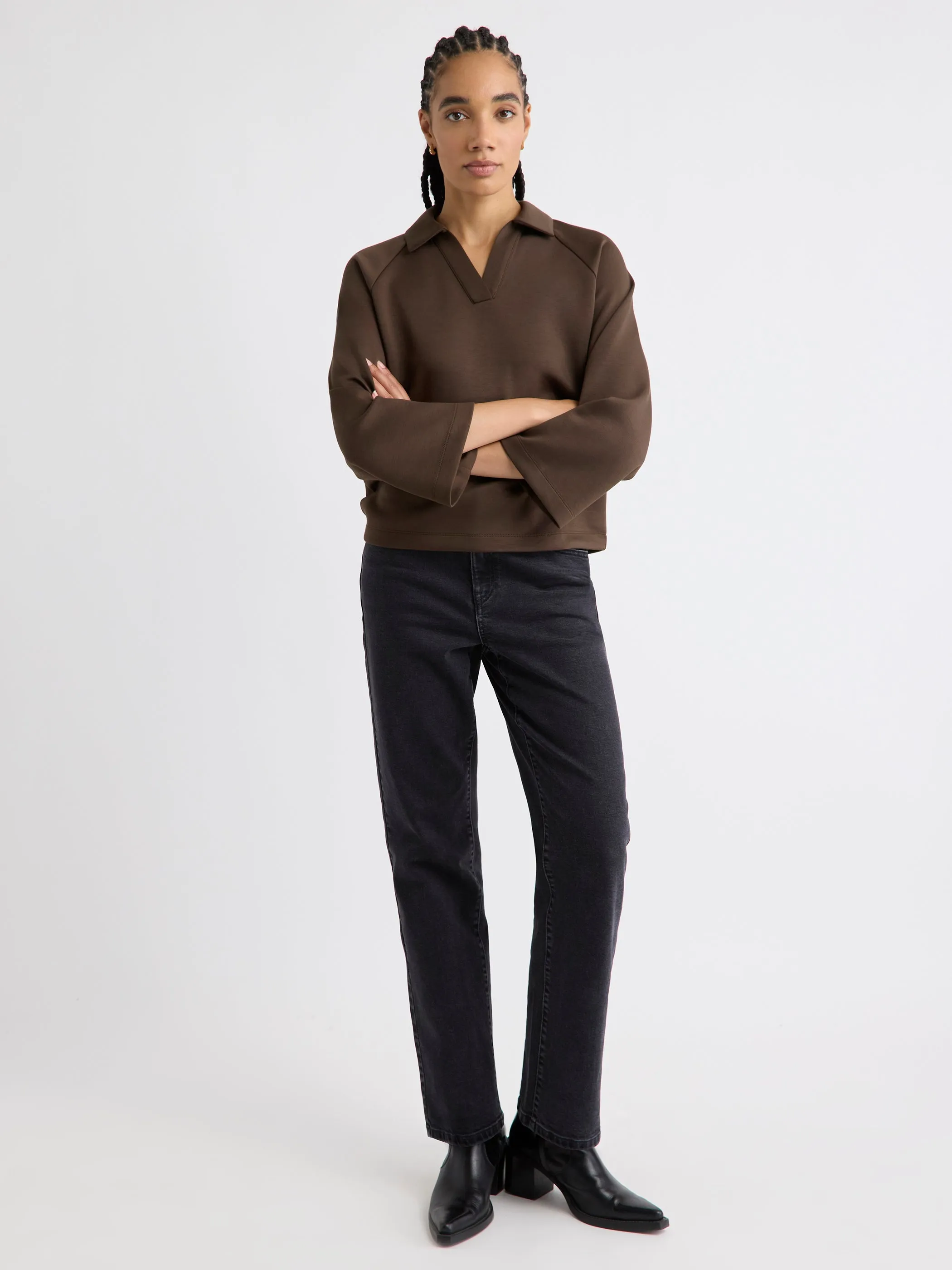 Long-Sleeve Polo sold by RW&CO. product image thumbnail 2