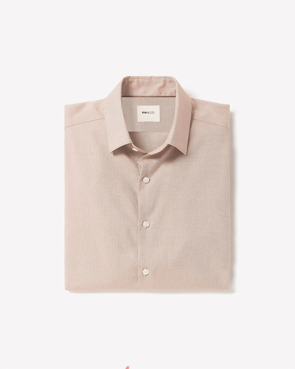 Slim-Fit Dobby Dress Shirt sold by RW&CO.
