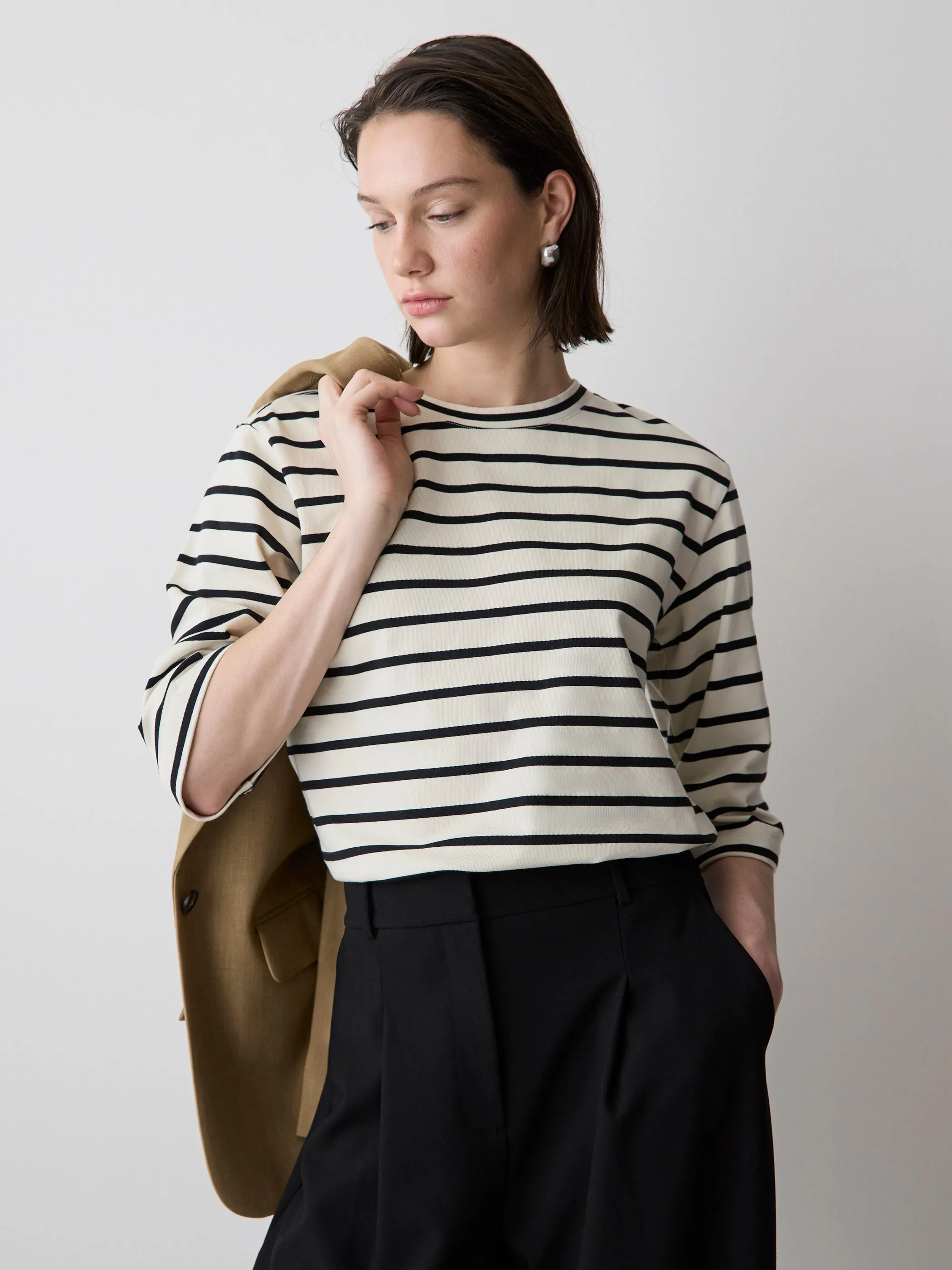 Loose Jersey Cotton Tee sold by RW&CO.