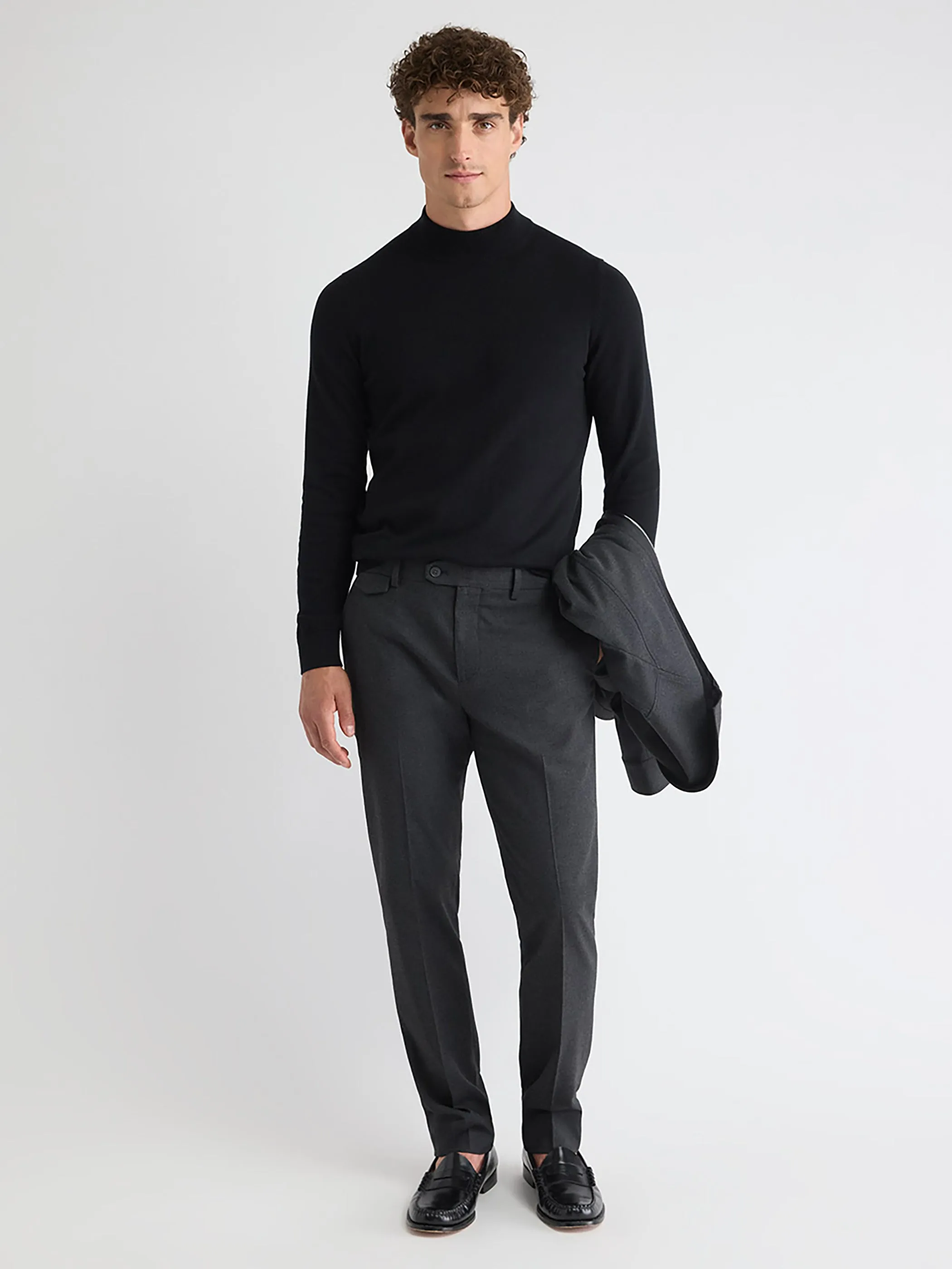 Long-Sleeve Mock-Neck Sweater sold by RW&CO. product image thumbnail 2