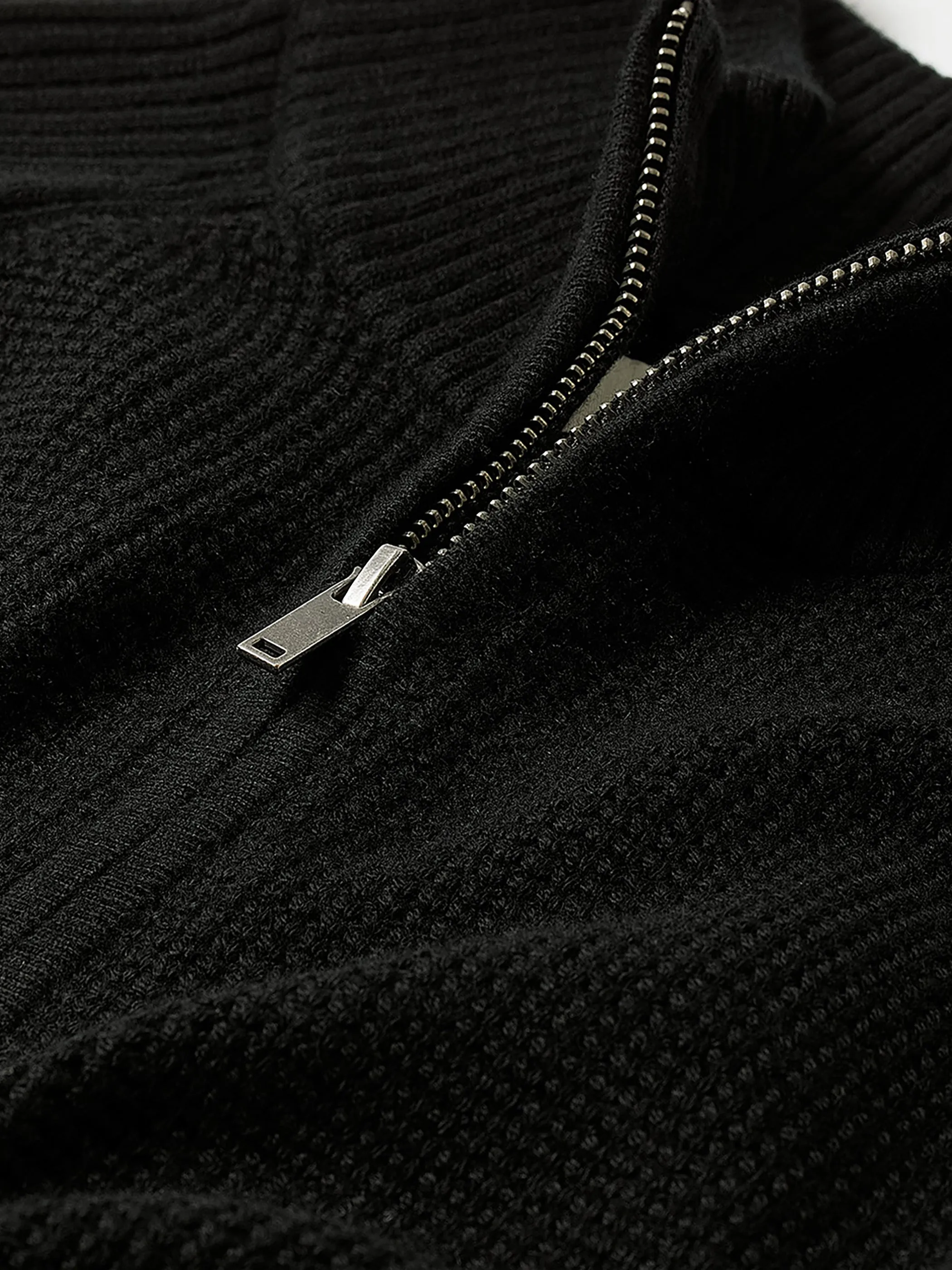 Long-Sleeve Half-Zip Mock-Neck Sweater sold by RW&CO. product image thumbnail 5