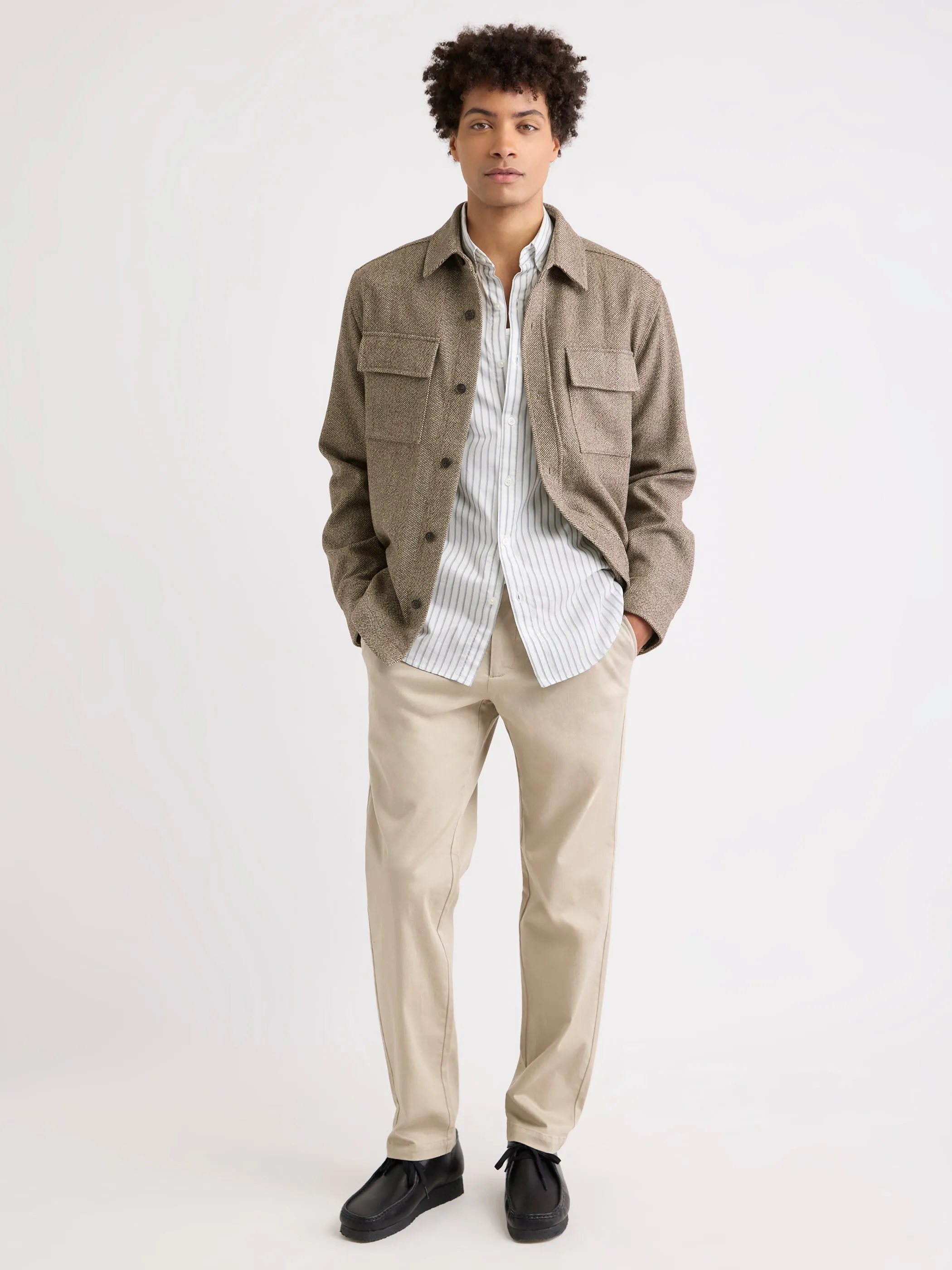 Striped Long-Sleeve Shirt sold by RW&CO. product image thumbnail 2