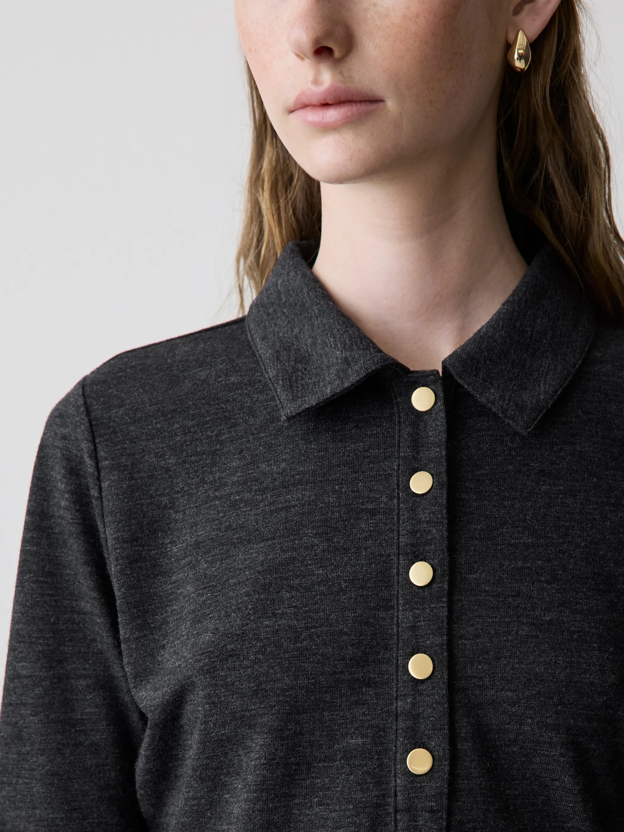 Long-Sleeve Fitted Polo sold by RW&CO. product image thumbnail 4