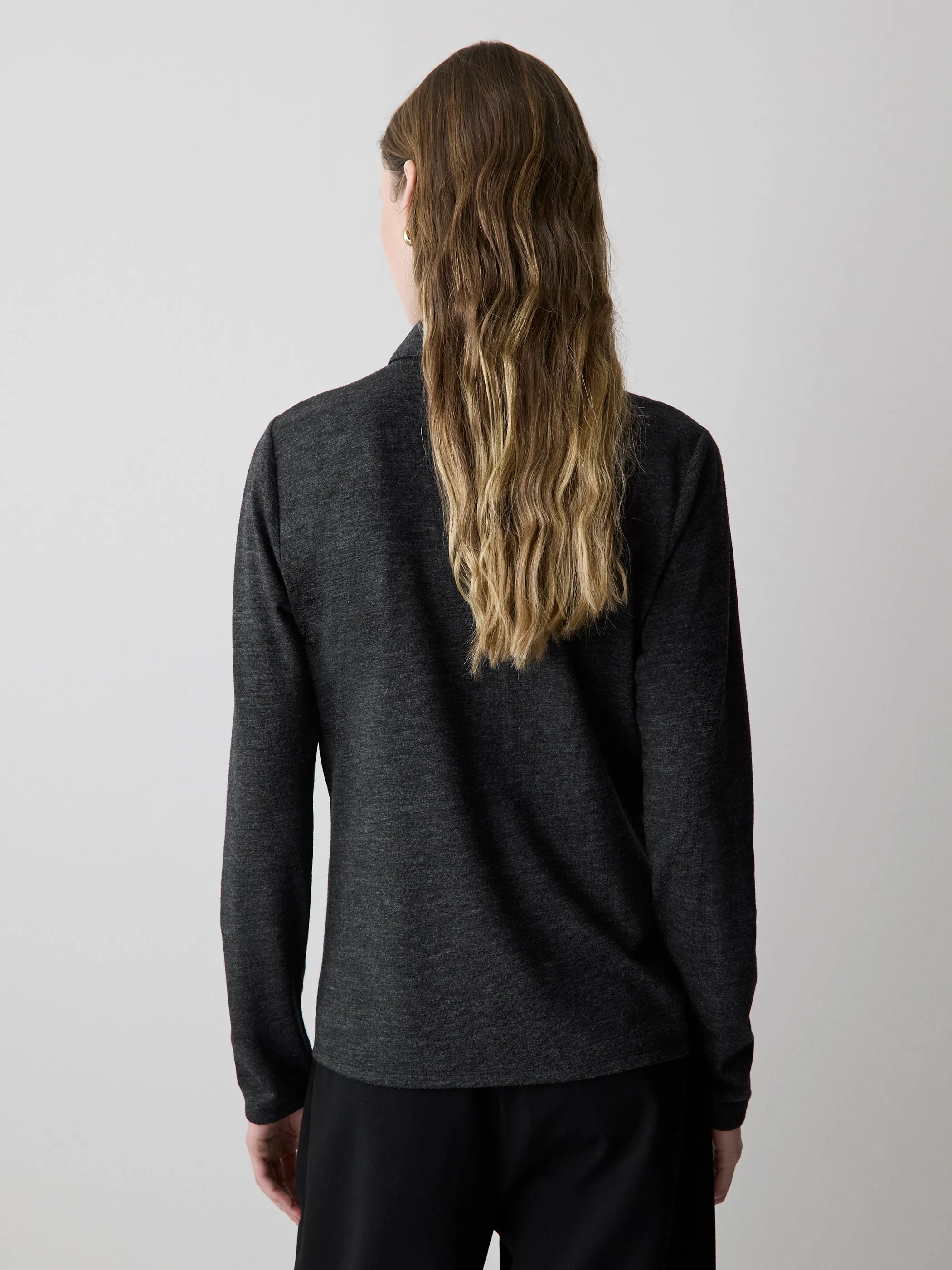 Long-Sleeve Fitted Polo sold by RW&CO. product image thumbnail 3