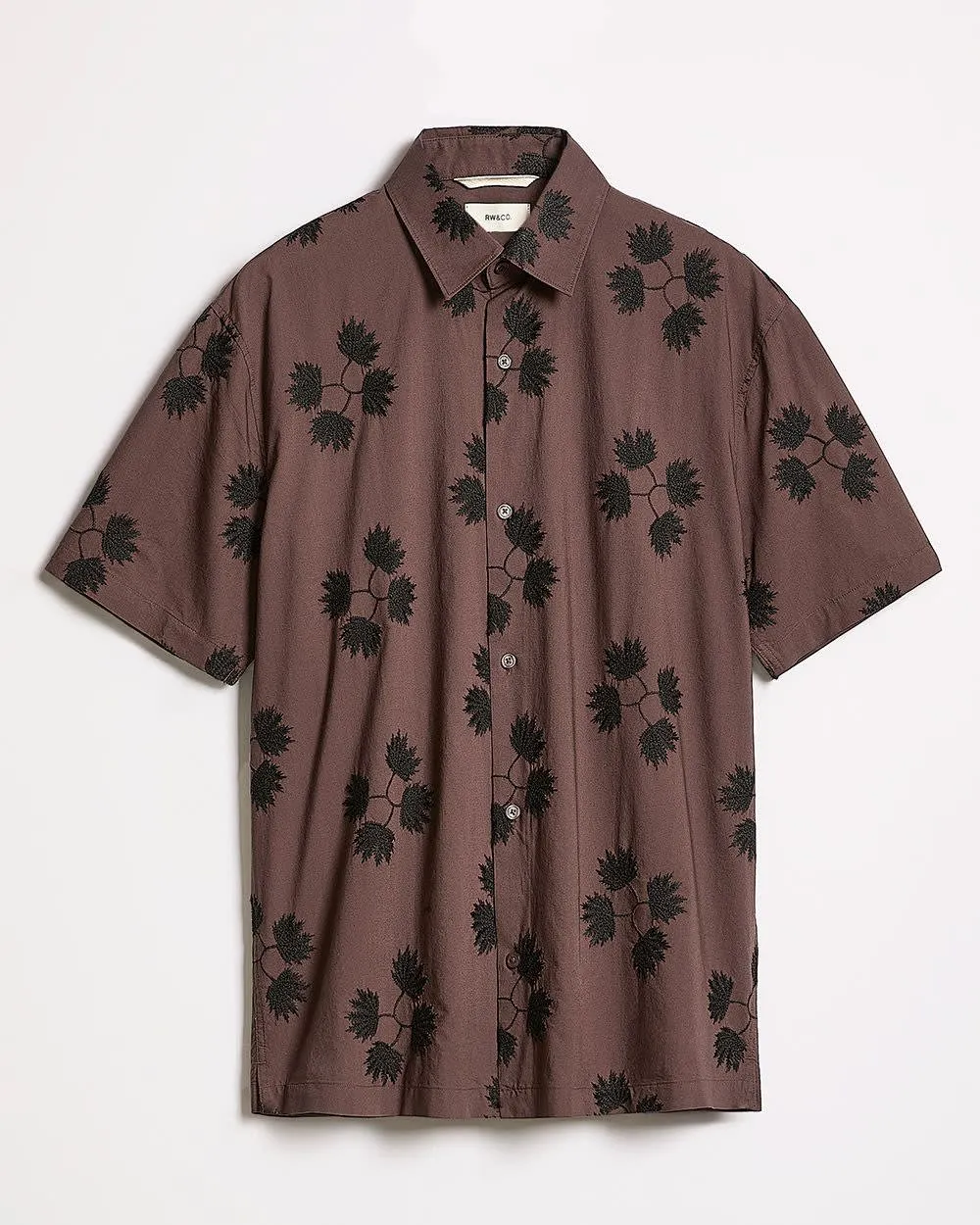 Short-Sleeve Shirt with Embroidered Details sold by RW&CO. product image thumbnail 4