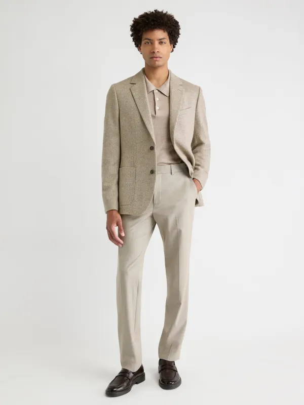 Slim-Fit Herringbone Blazer sold by RW&CO.