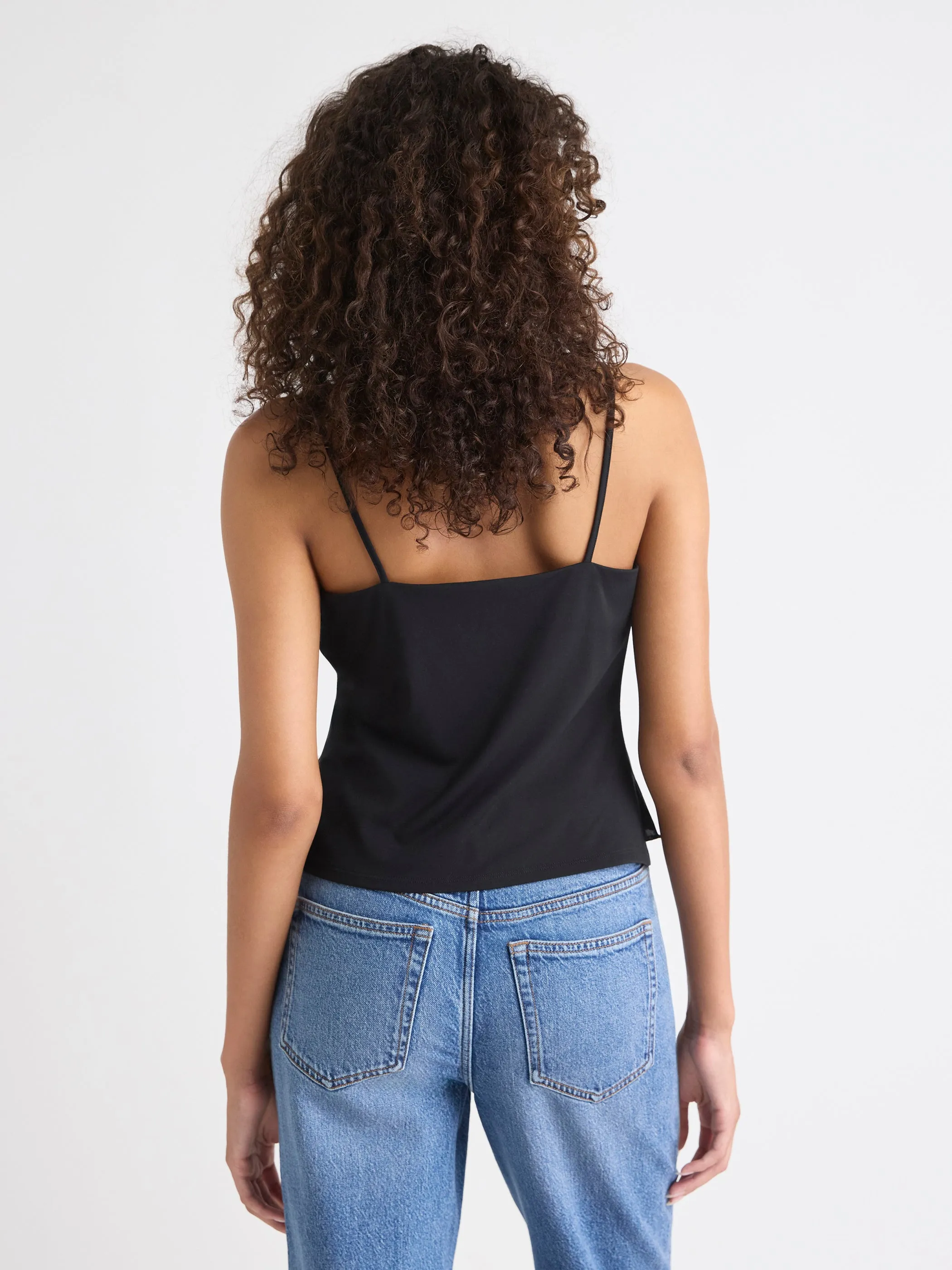 Sleeveless V-Neck Ruffled Top sold by RW&CO. product image thumbnail 3